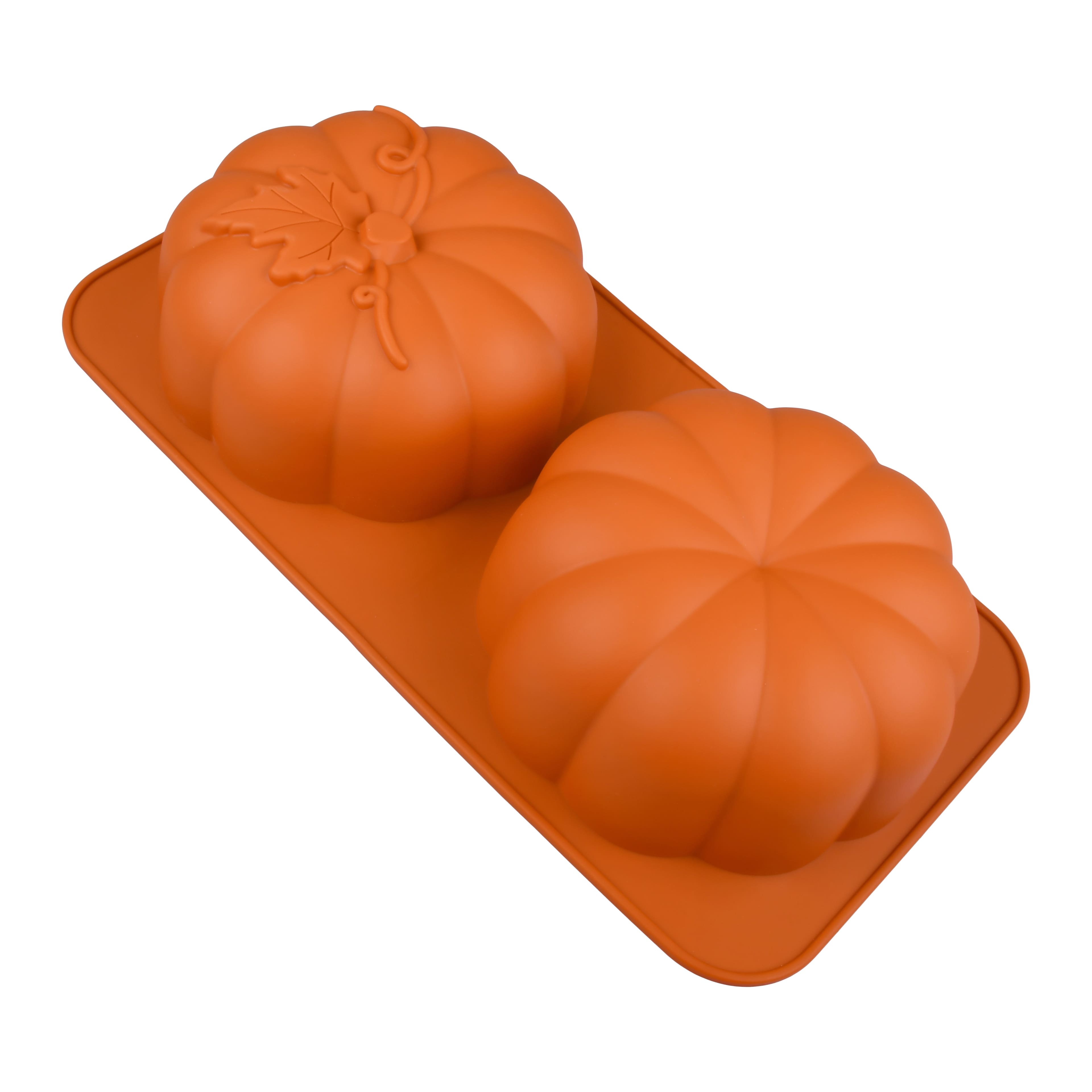 3D Pumpkin Silicone Treat Mold by Makery&#x2122;