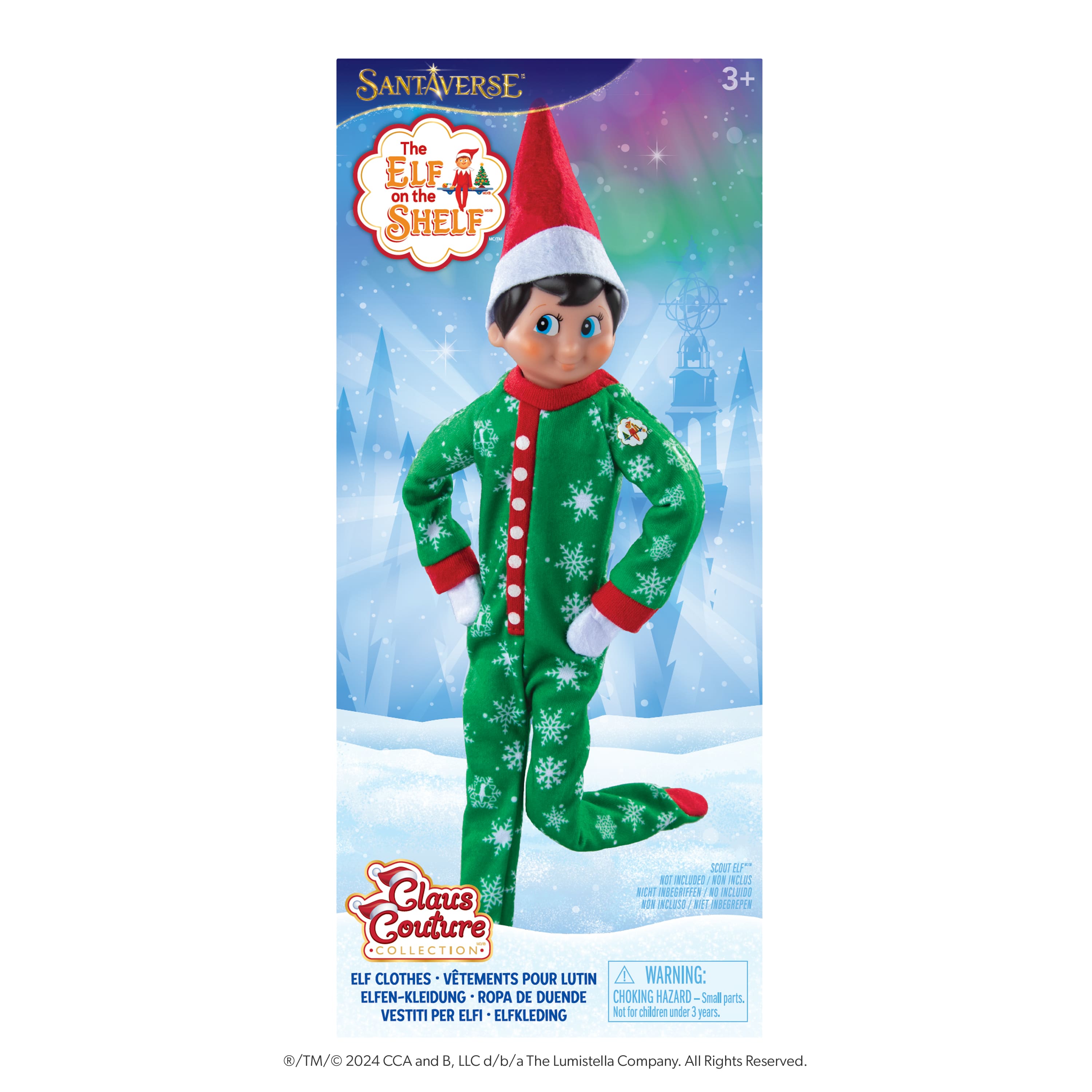 The Elf on the Shelf&#xAE; Claus Couture Collection&#xAE; Snowflake Snuggle PJs