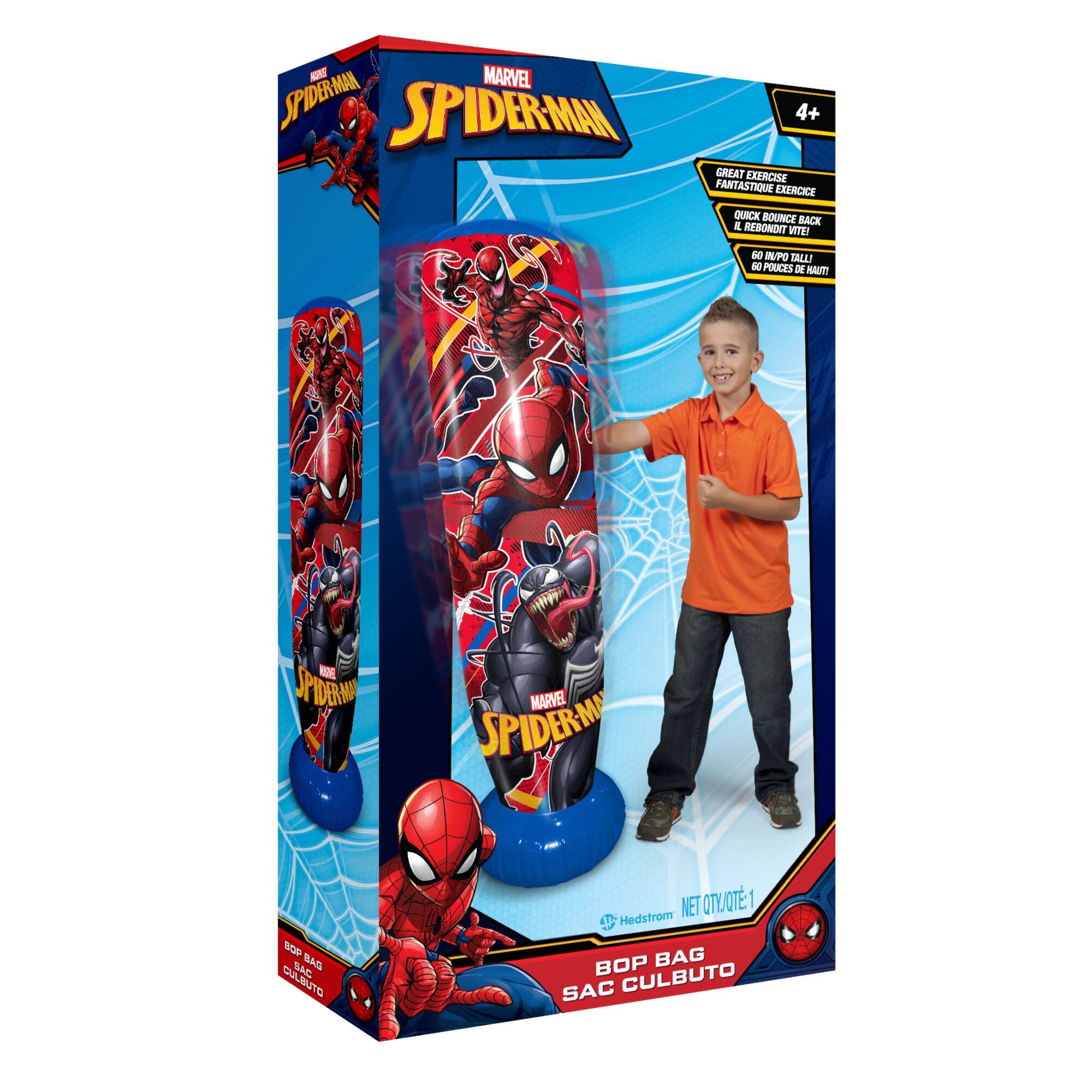 Hedstrom 60" Marvel Spider-Man Bop Bag