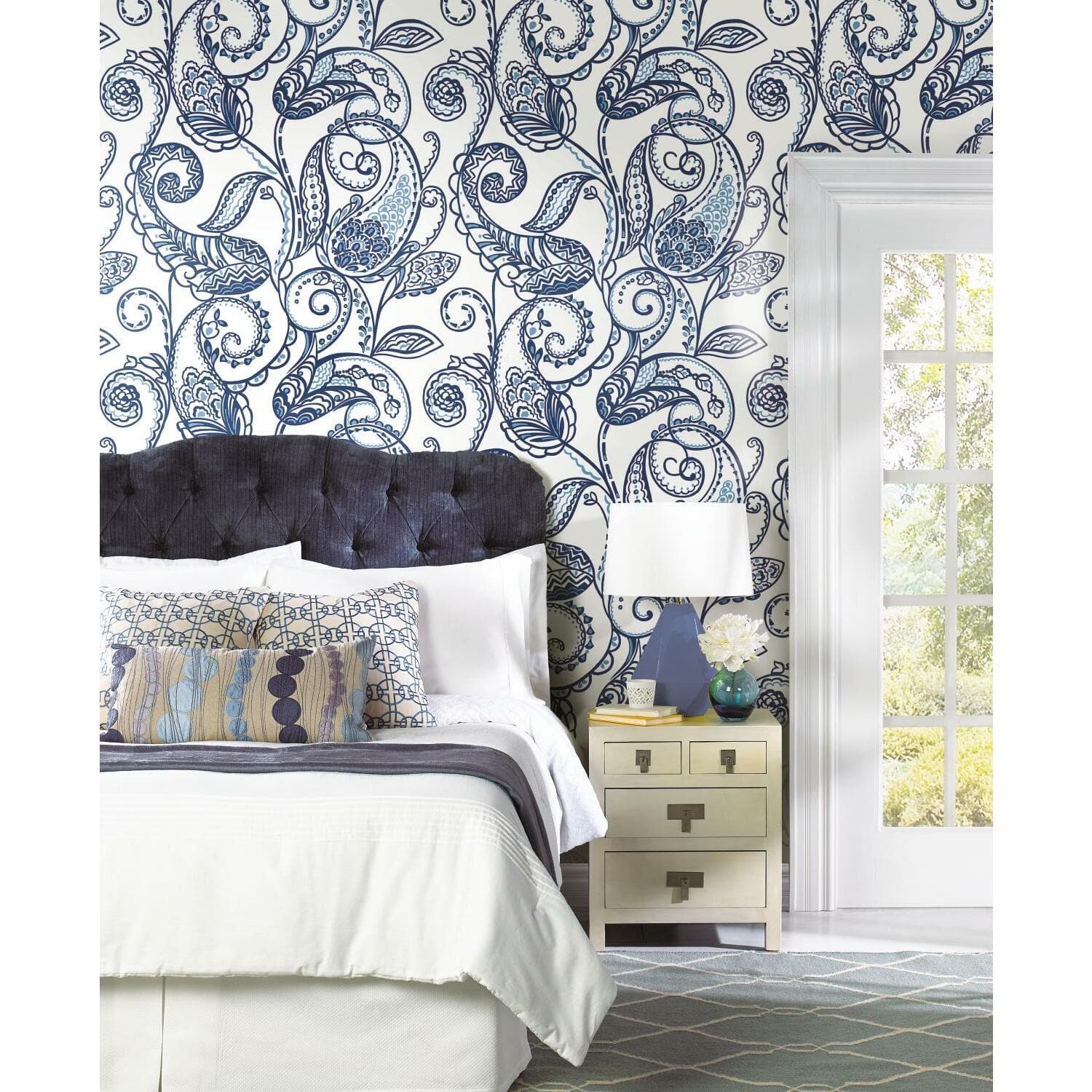 RoomMates Paisley Power Peel & Stick Wallpaper | Michaels