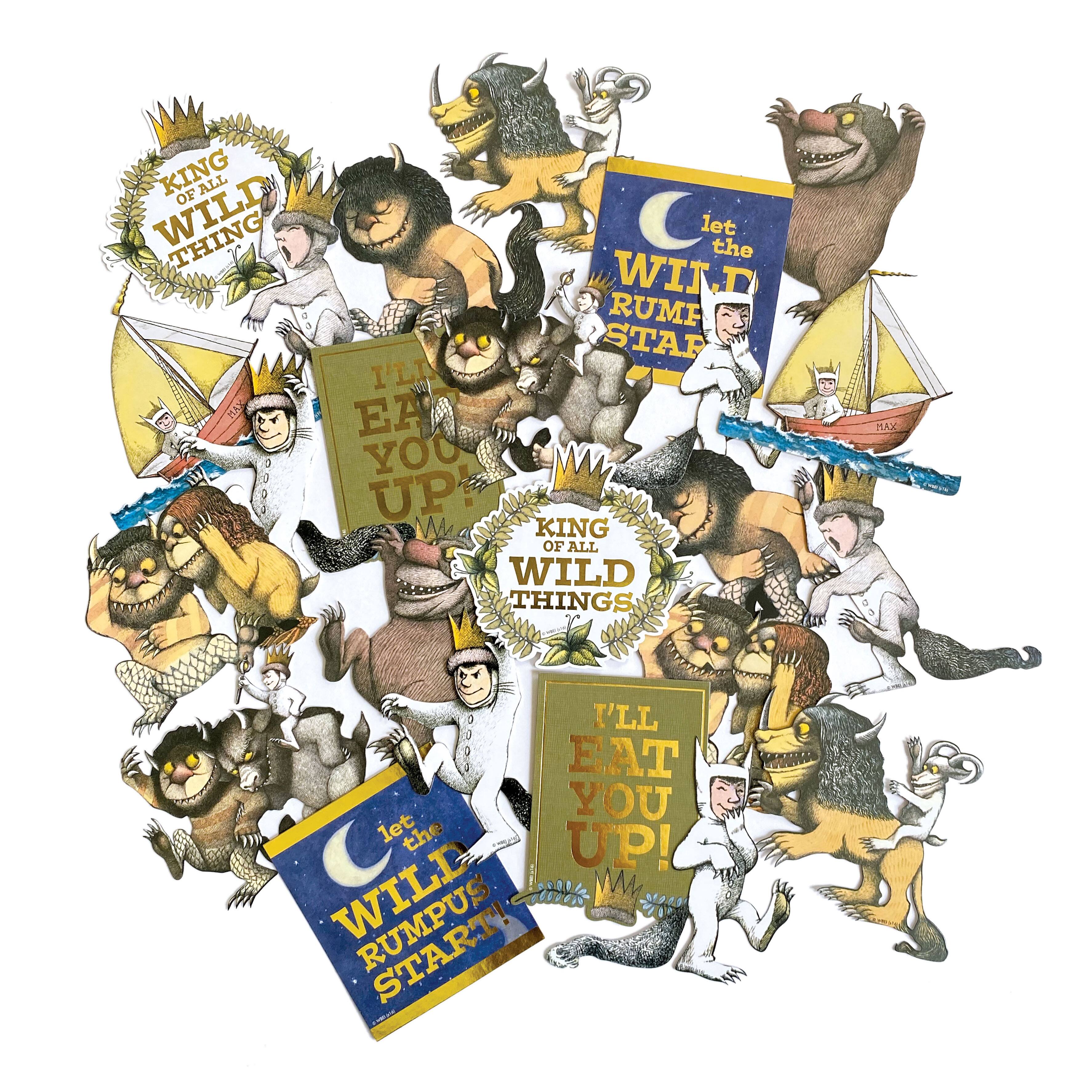 Paper House&#xAE; Where The Wild Things Are&#x2122; Die Cut Stickers