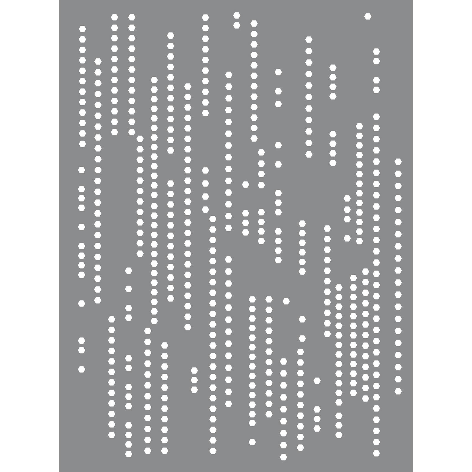 DecoArt® Americana® Pixelated Stencil Michaels