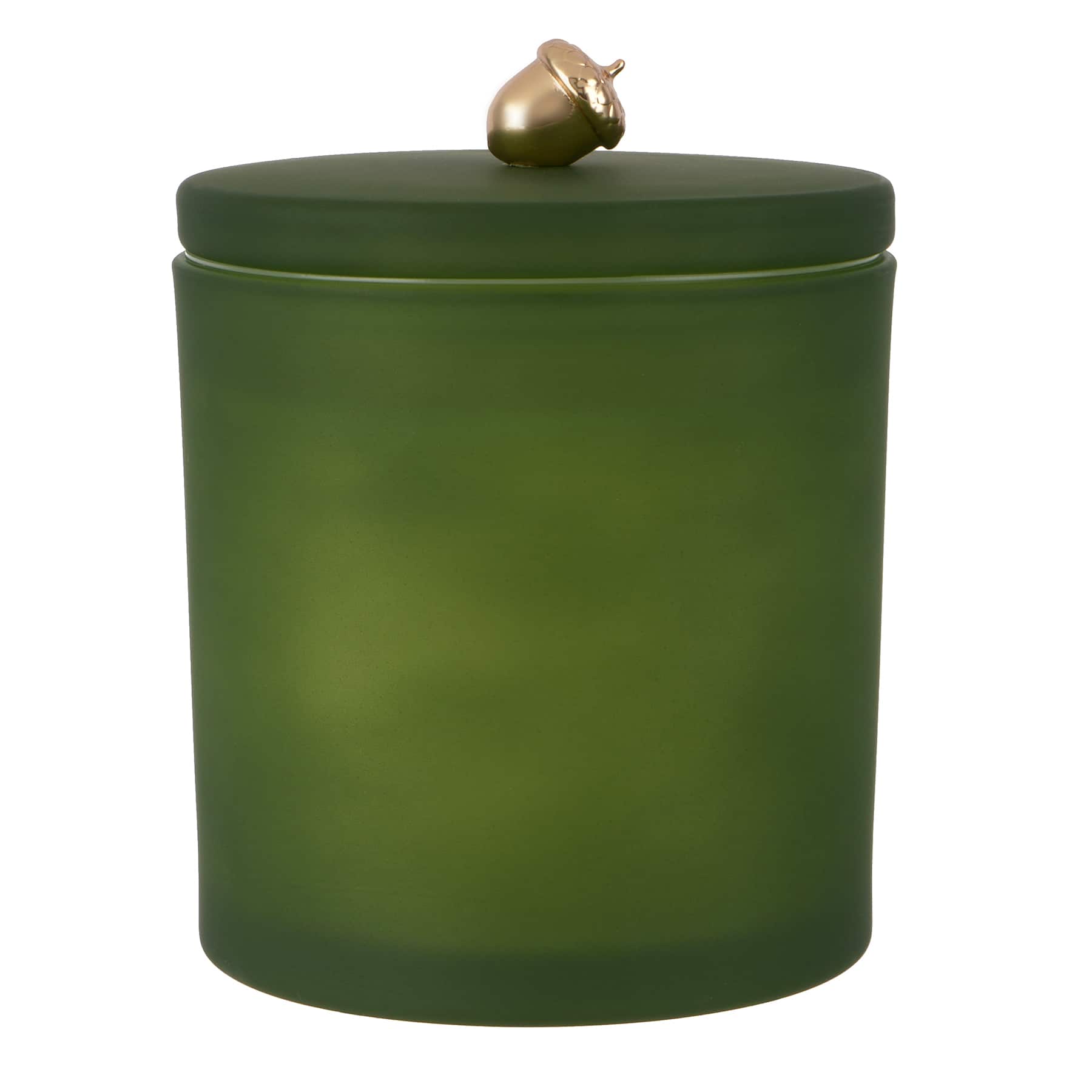 14oz. Scented Fall Icon Filled Candle in Frosted Glass Jar by Ashland&#xAE;