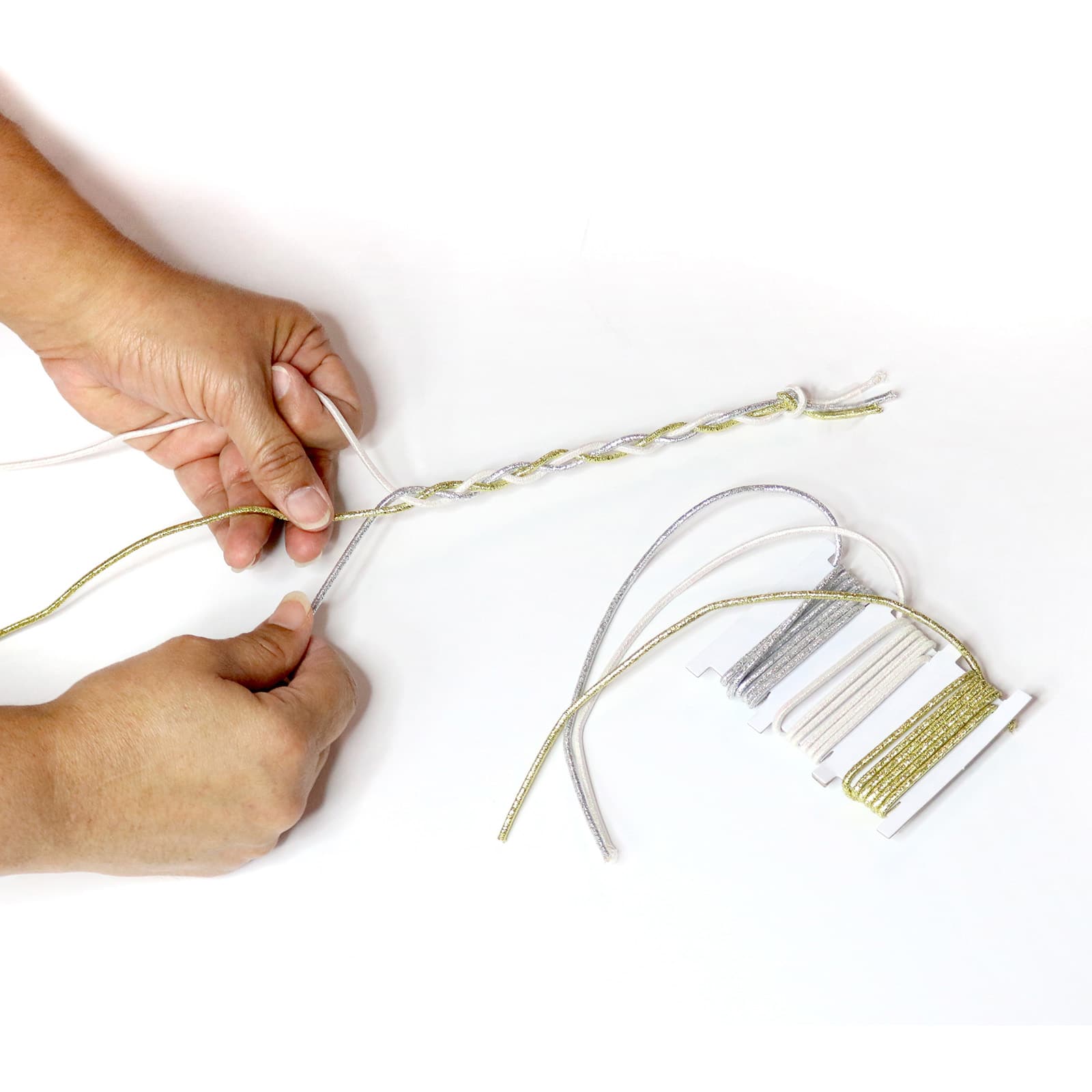 12 Pack: Metallic Thick Elastic Cord Pack by Creatology™