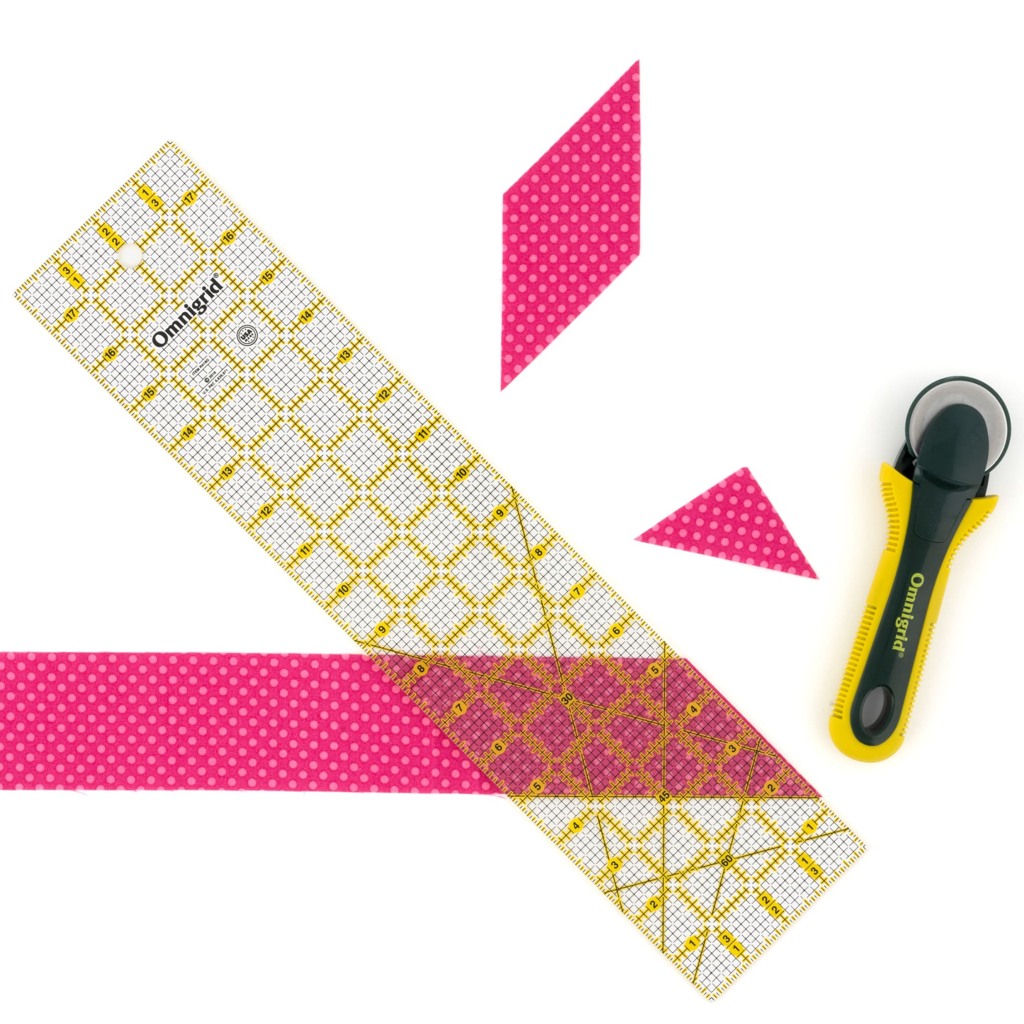 Omnigrid® 4" x 18" Rectangle Quilting & Sewing Ruler