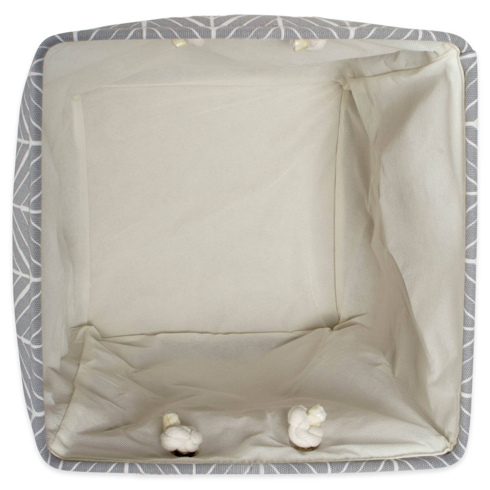 DII® 11" Polyester Herringbone Storage Bin