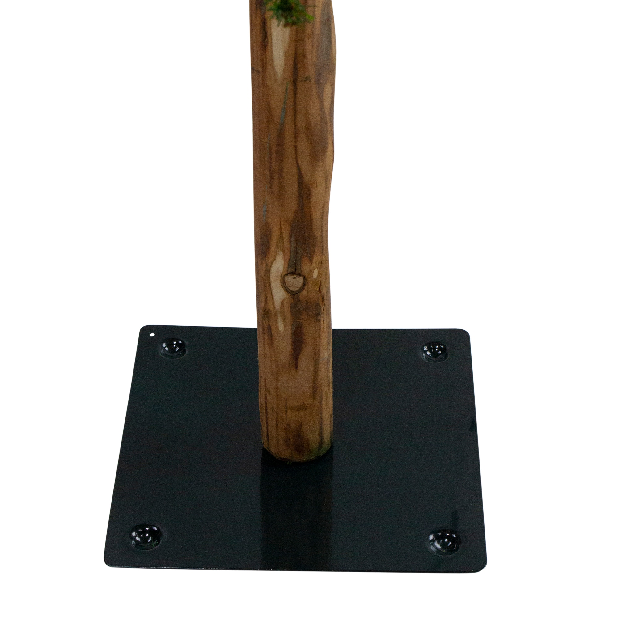 4ft., 5ft., & 6ft. Pre-Lit Alpine Artificial Christmas Tree Set, Multicolor Lights