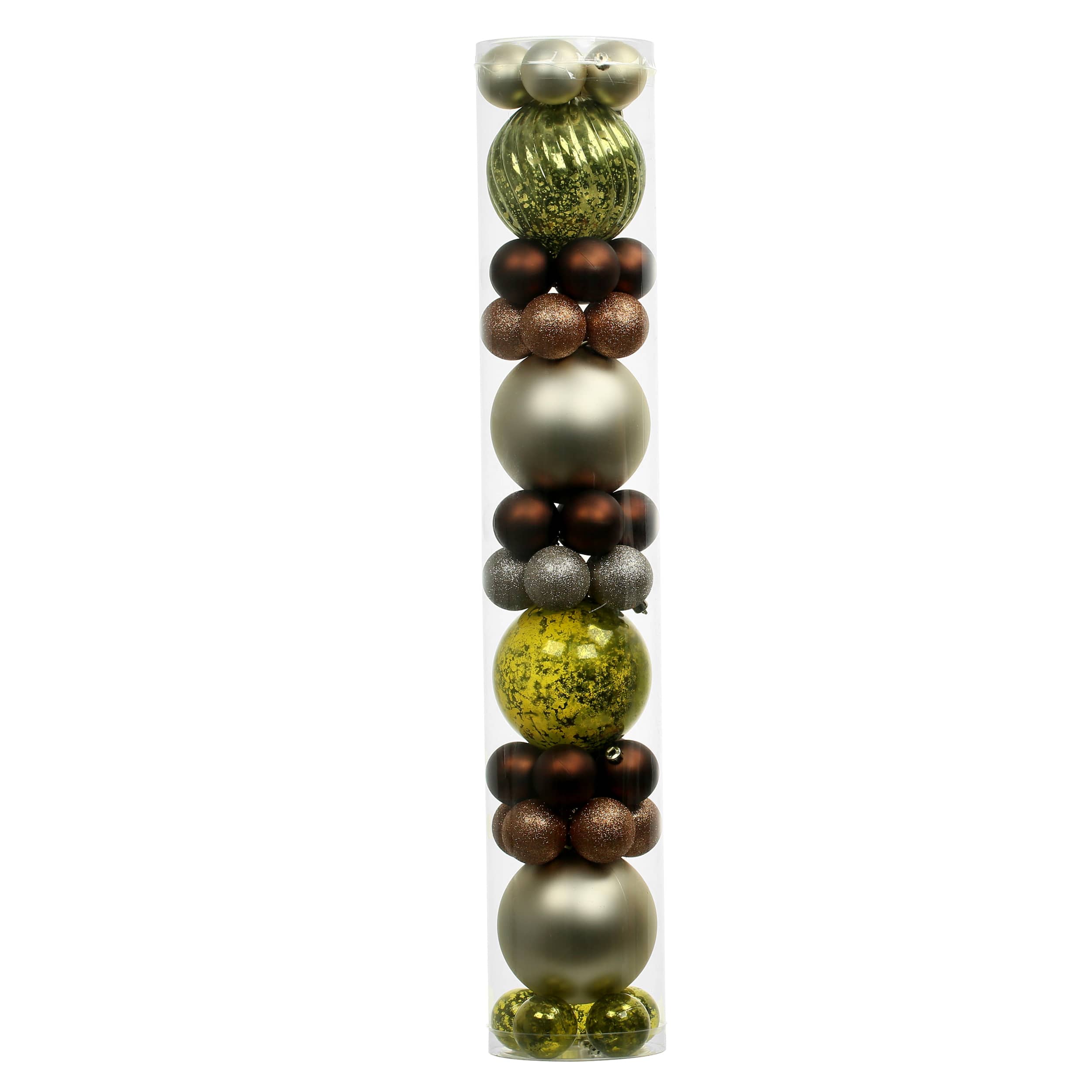 44ct. Forest Shatterproof Ball Ornaments by Ashland&#xAE;