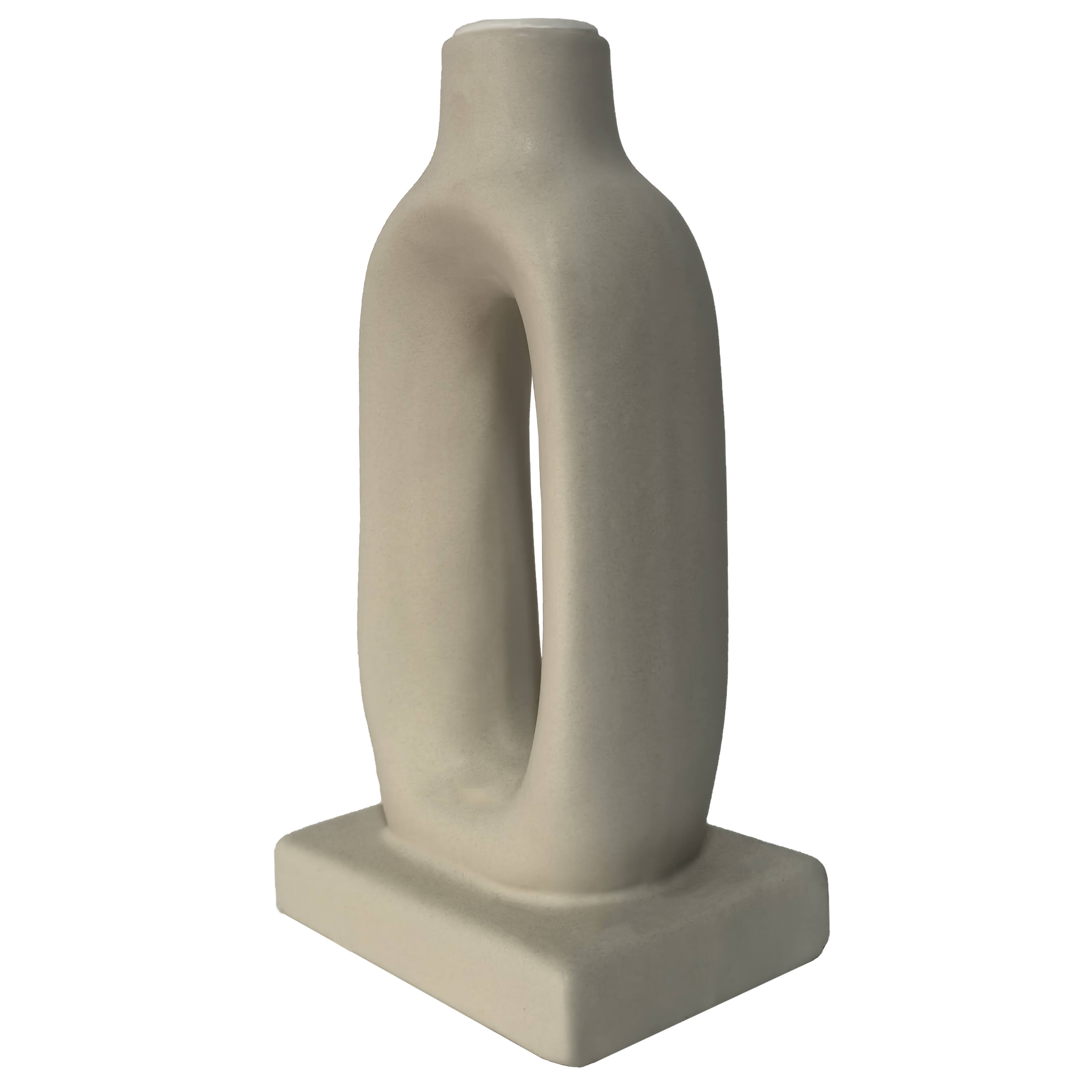 Ceramic Oval Taper Candle Holder by Ashland&#xAE;