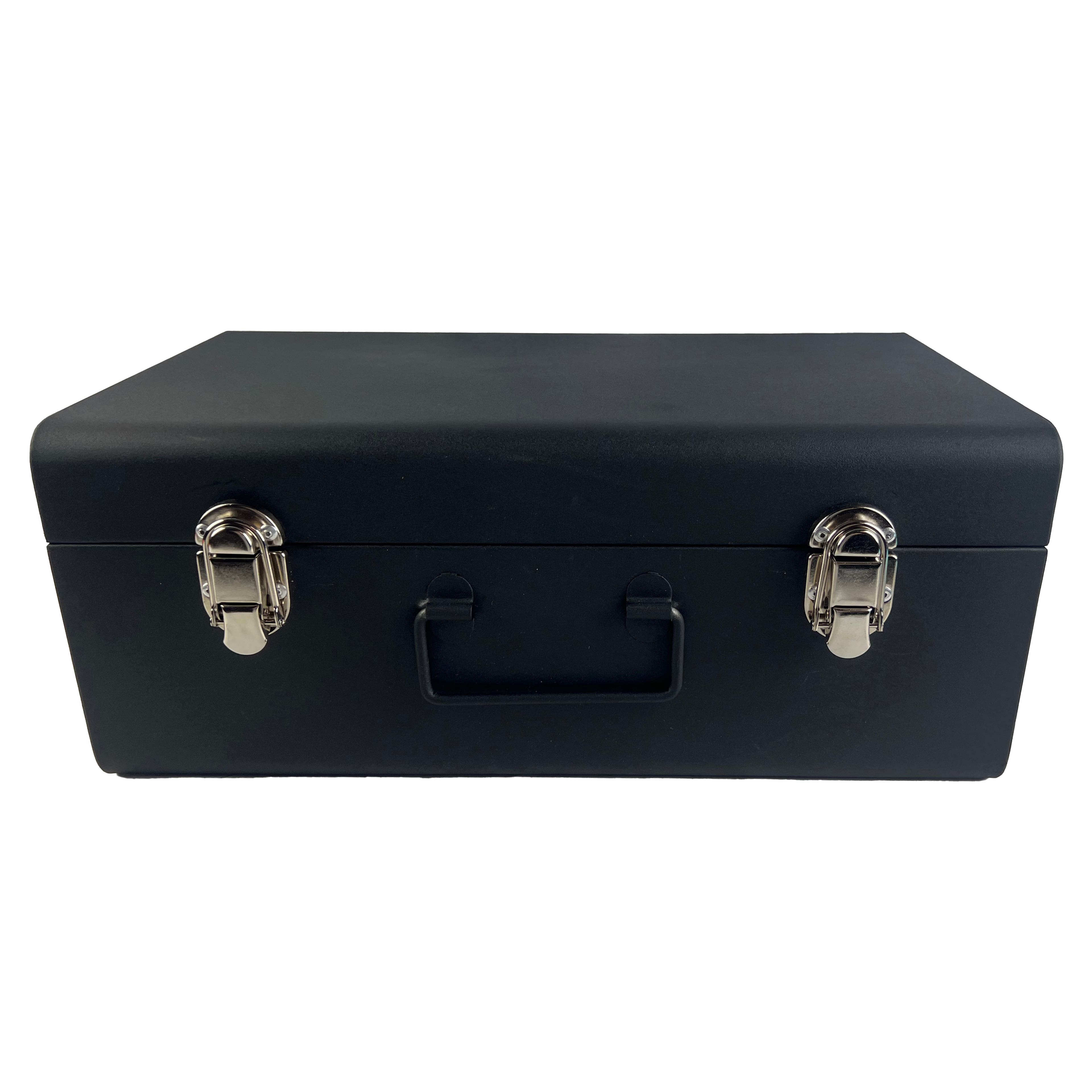 Black Large Metal Storage Box by Artist&#x27;s Loft&#x2122;
