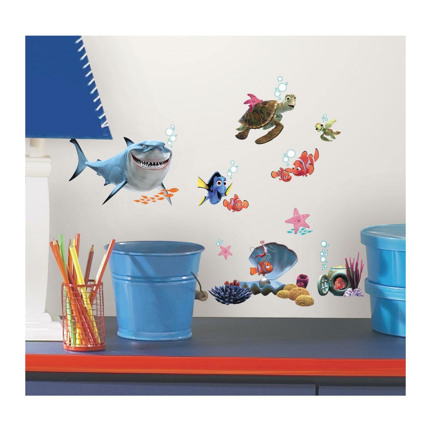 RoomMates Finding Nemo Peel &#x26; Stick Wall Decals