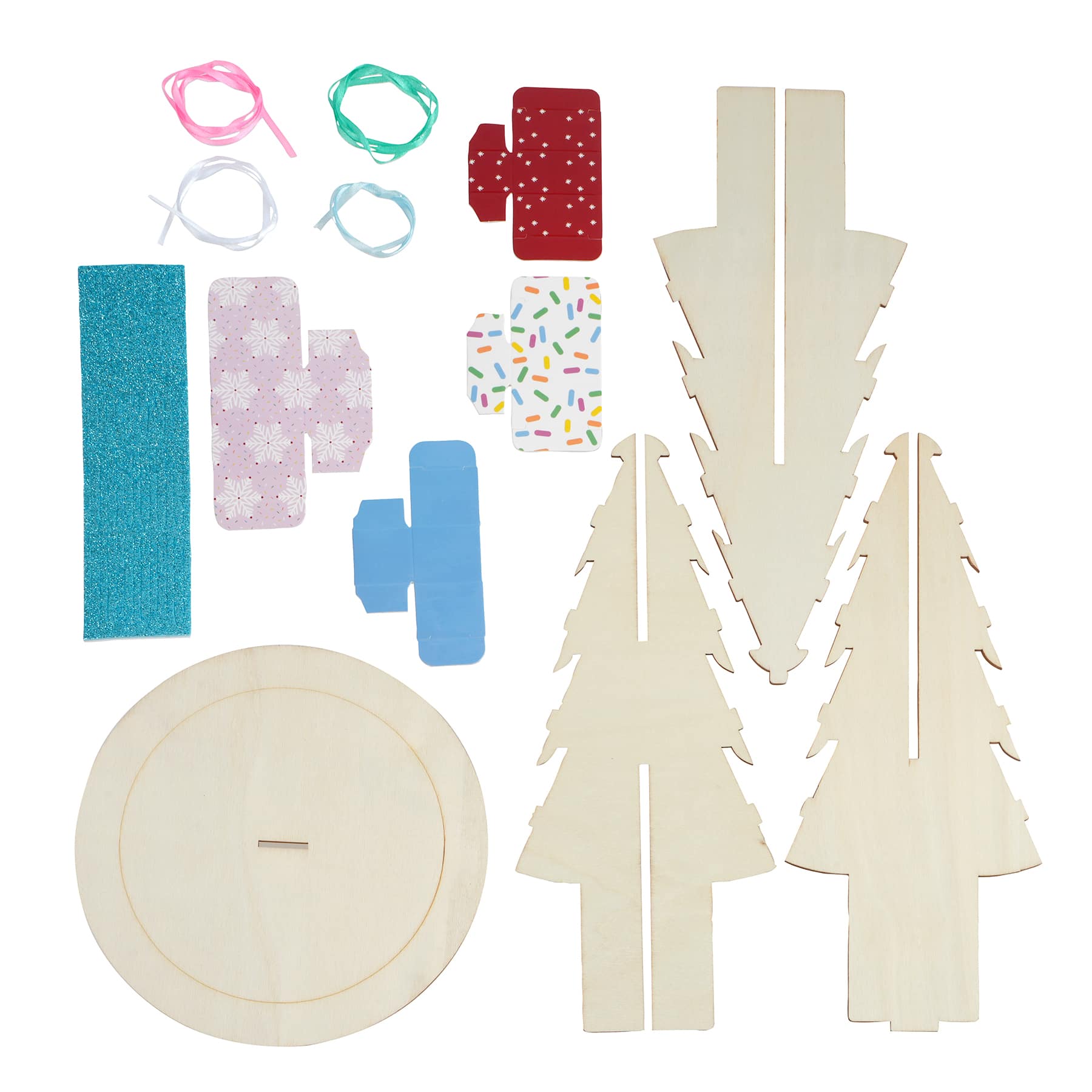 3D Light Up Christmas Tree Scene Craft Kit by Creatology&#x2122;