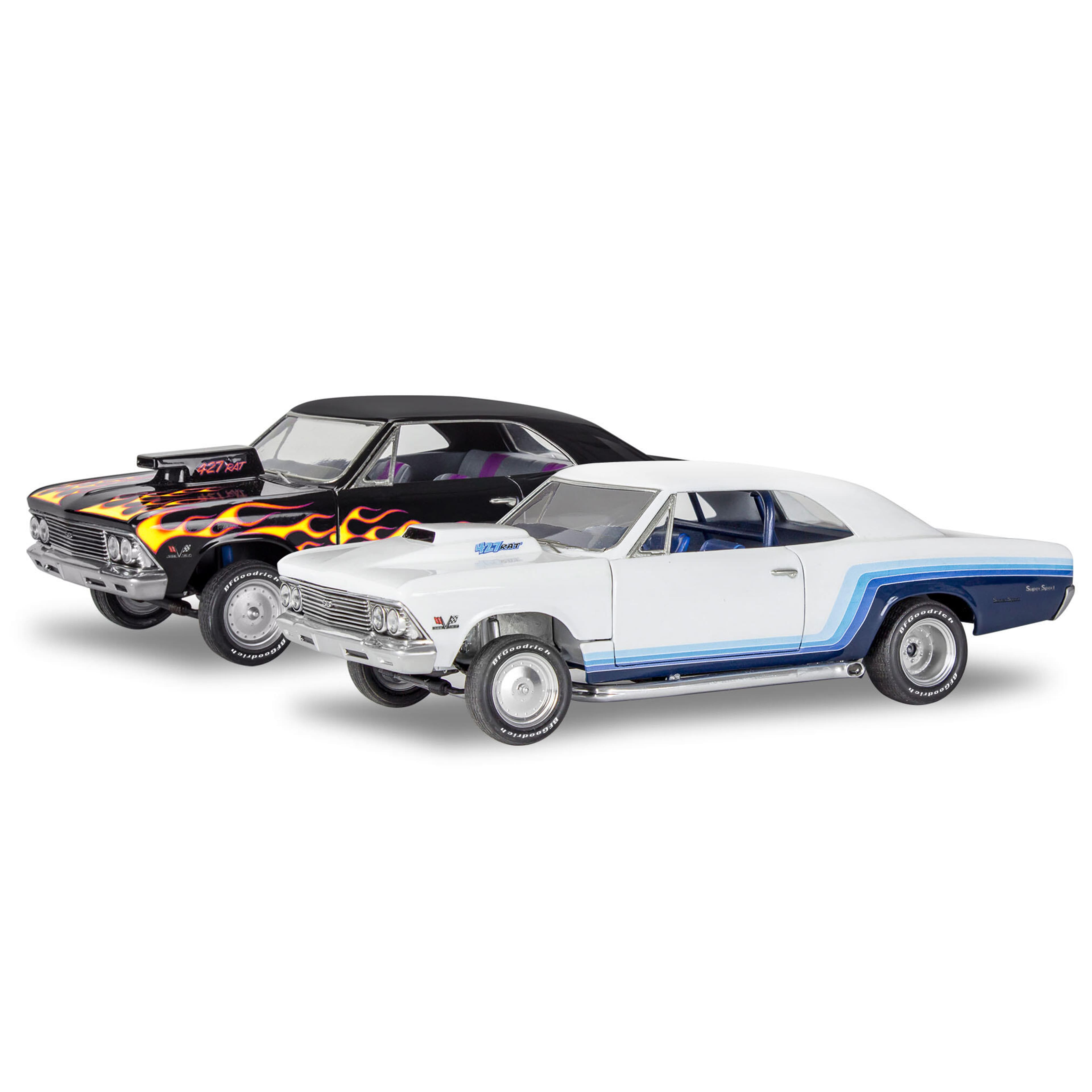 &#x27;66 Chevrolet Malibu SS 2-in-1 Model Car Kit