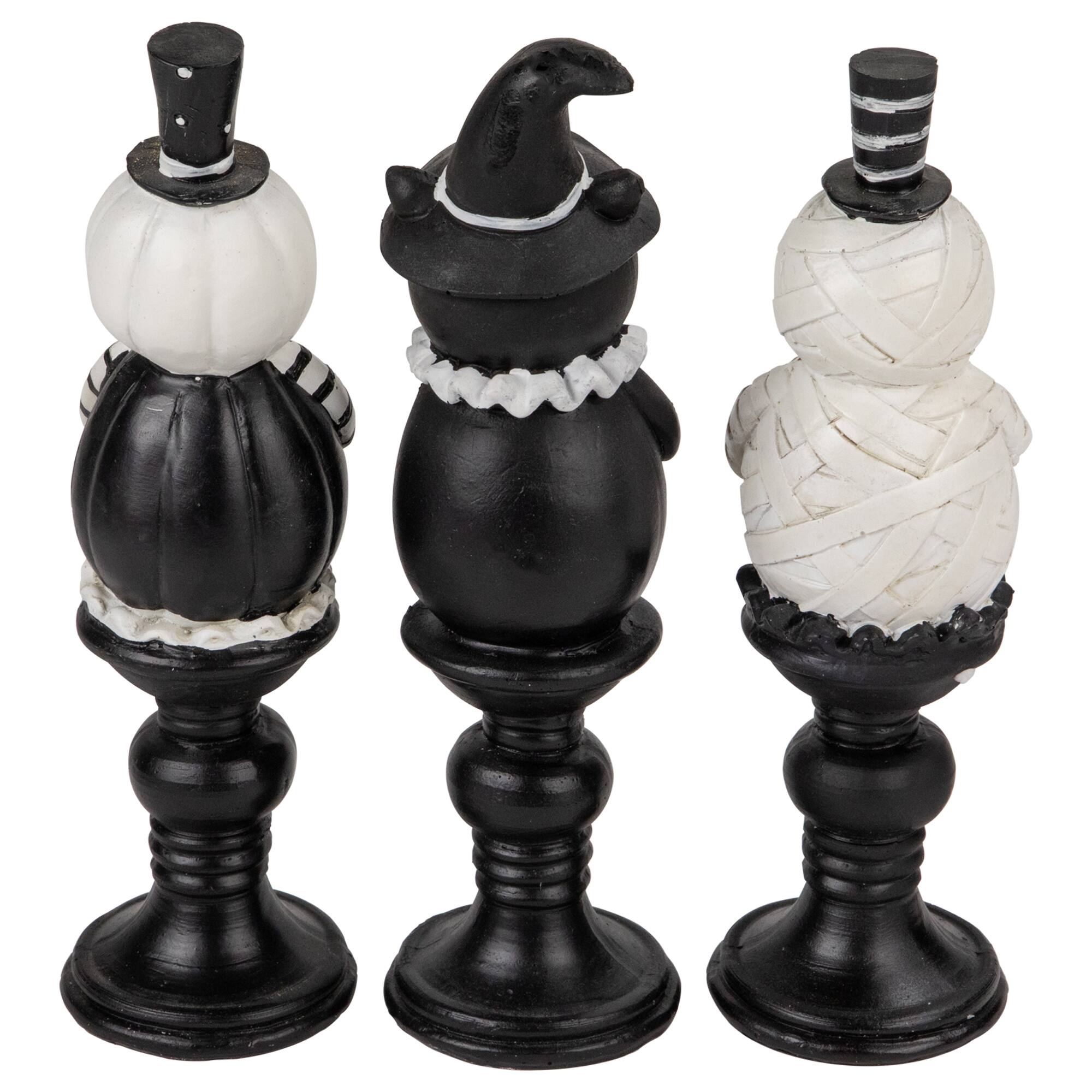 8&#x22; Halloween Candlestick Set