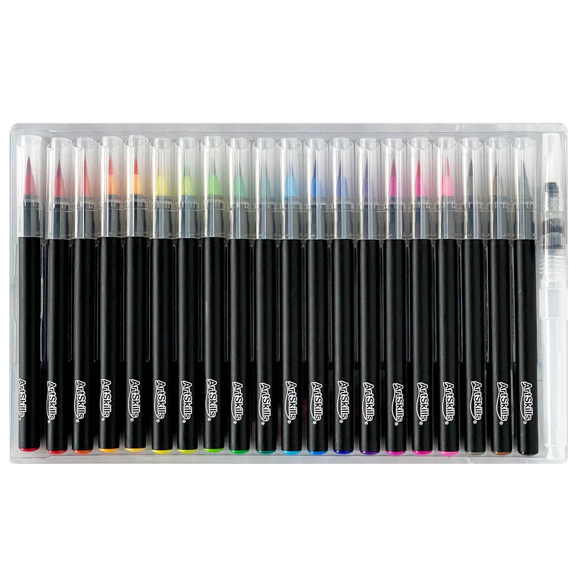 ArtSkills&#xAE; Watercolor Brush Pens with Water Brush