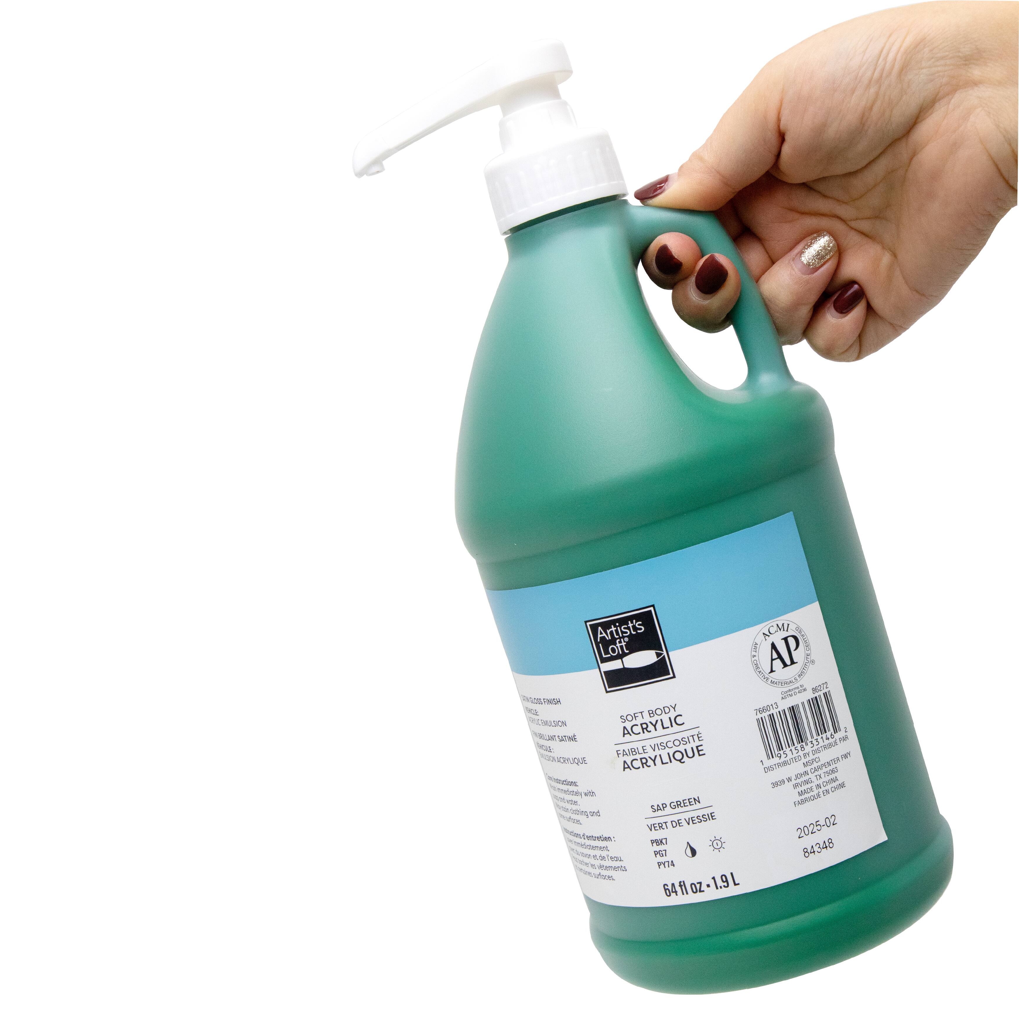 6 Pack: 64oz. Soft Body Acrylic Paint by Artist's Loft®