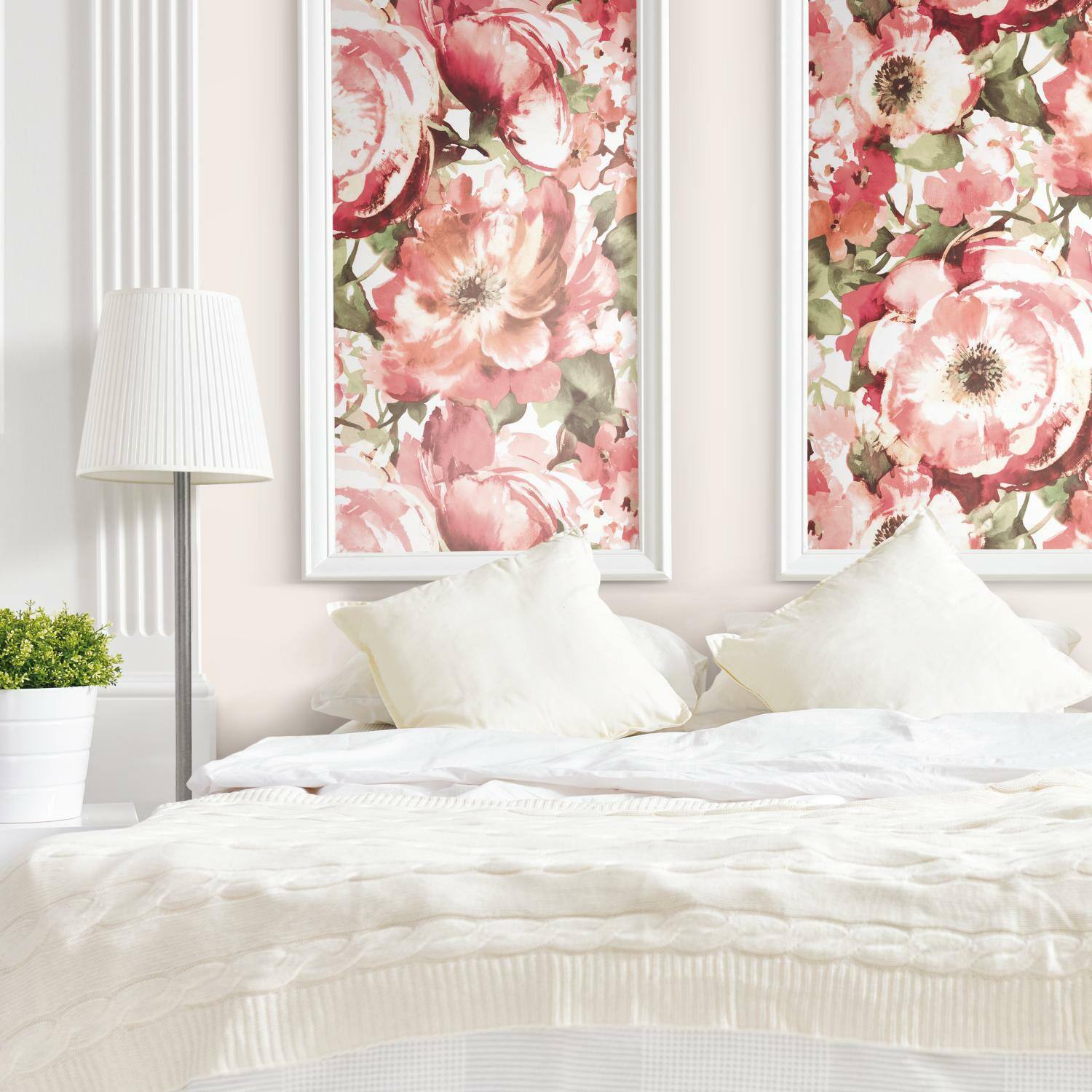 RoomMates Watercolor Floral Peel & Stick Wallpaper Michaels