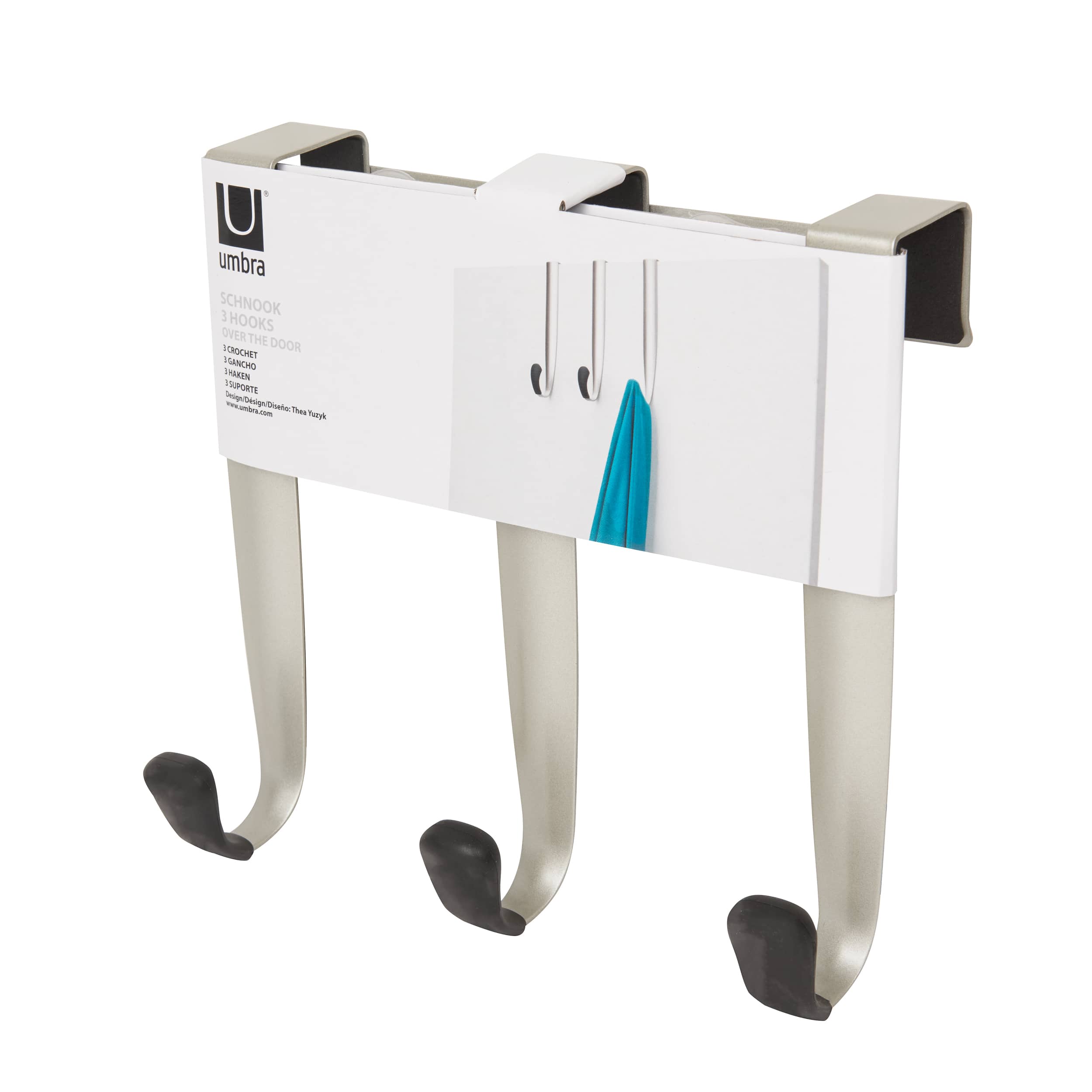 Umbra Schnook Over the Door 3 Hook Set
