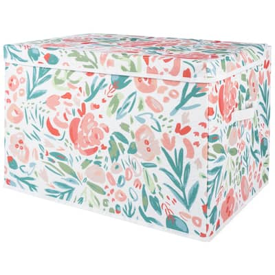 Sammy & Lou® Painterly Floral Felt Box | Michaels