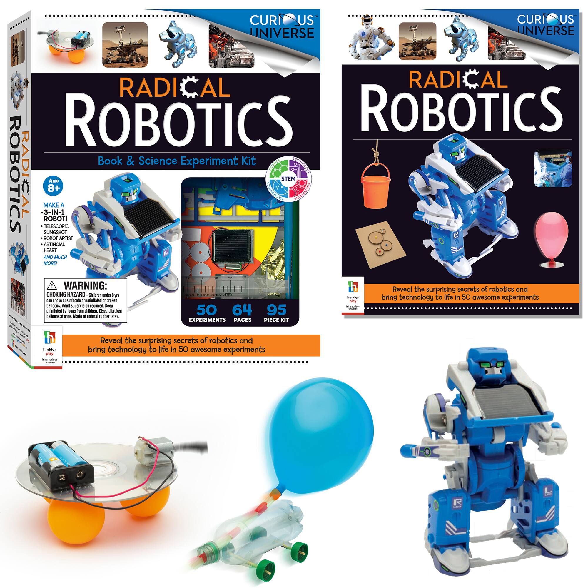 Hinkler Curious Universe™ Radical Robotics Science Kit