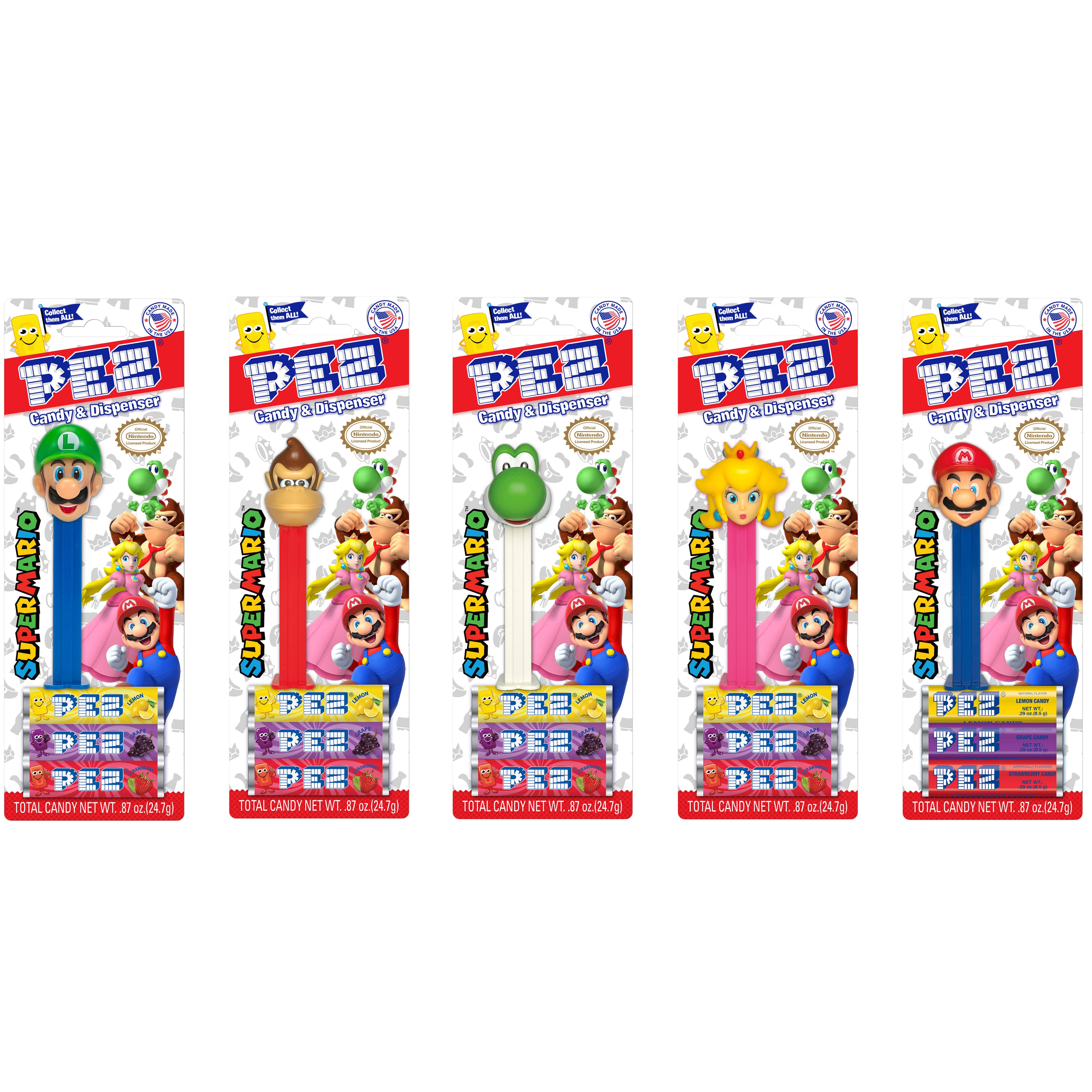 Assorted Pez® Nintendo® Super Mario™ Character Dispenser, 1pc.