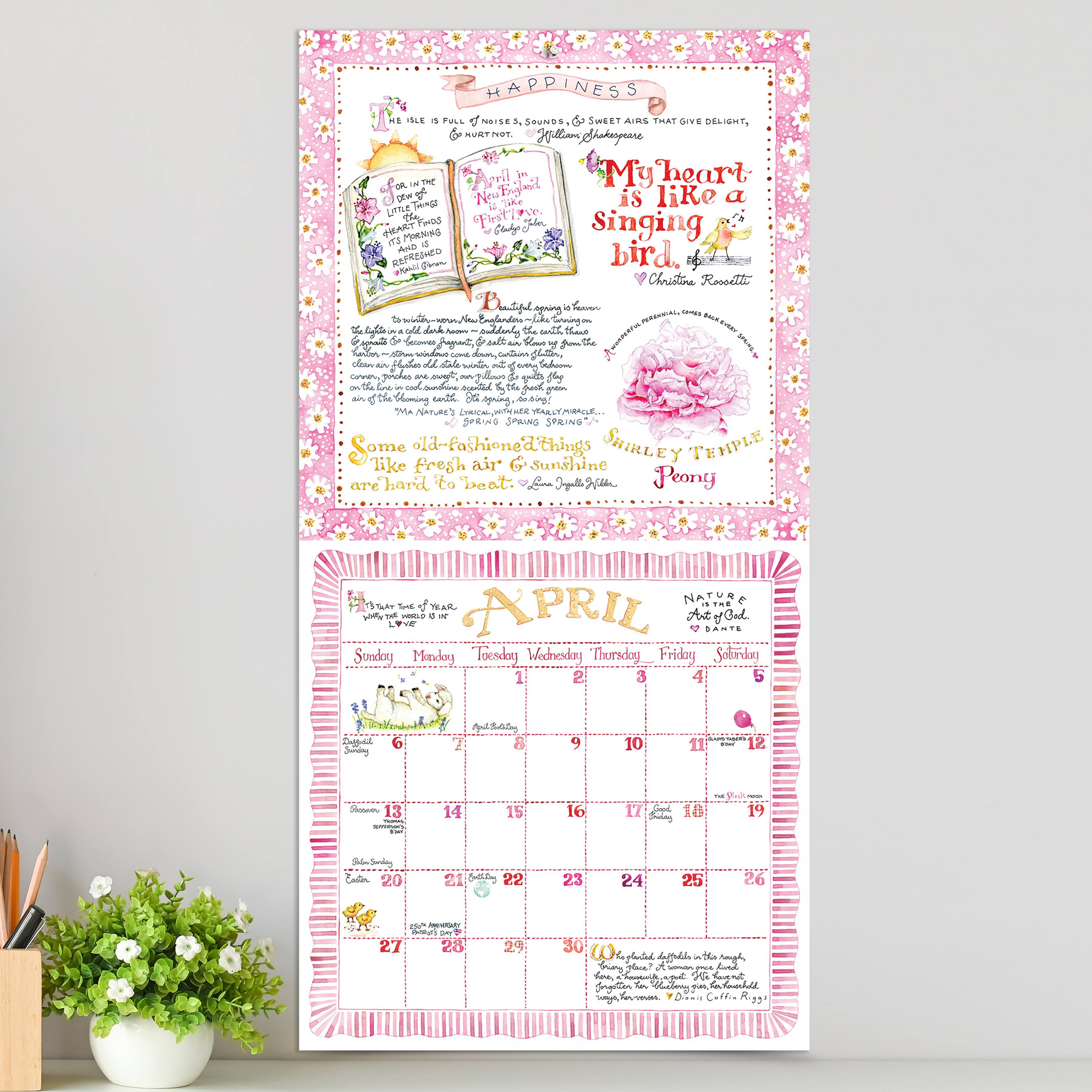 TF Publishing 2025 Susan Branch Wall Calendar