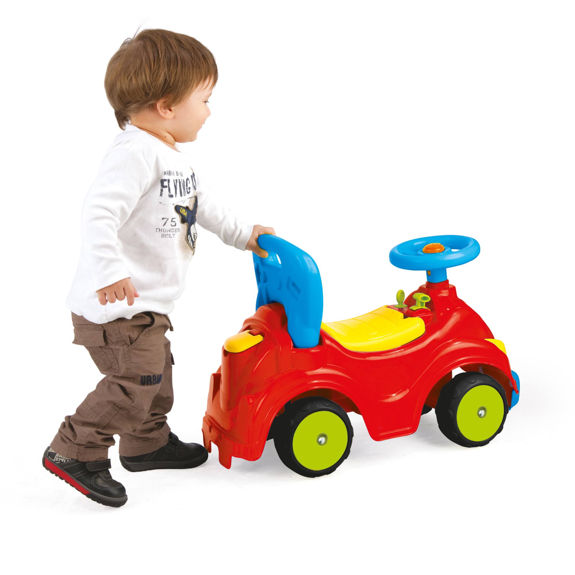 Dolu Toys 2-in-1 Smile Riding Car