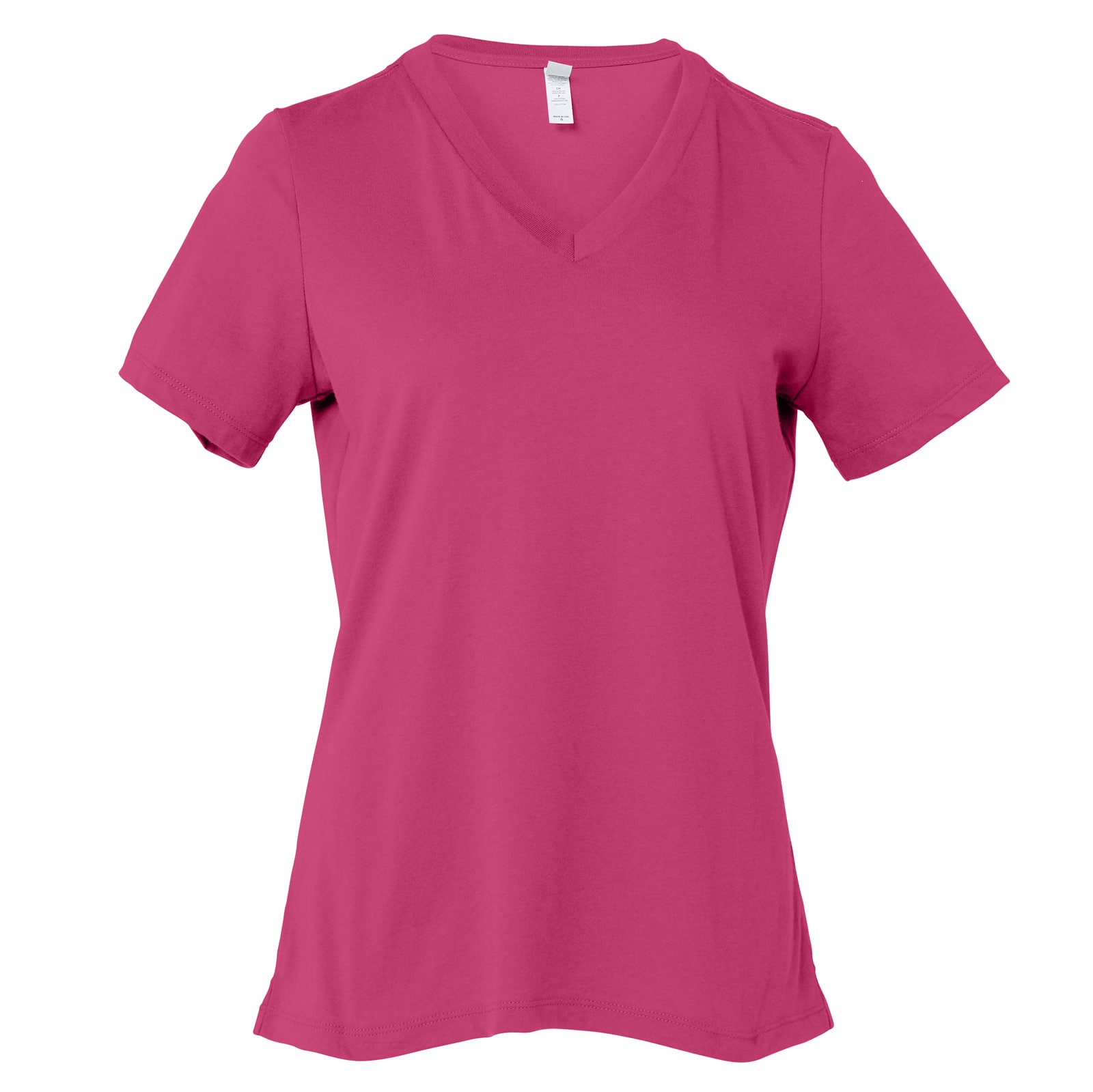 6 Pack: BELLA+CANVAS® Short Sleeve Women's V-Neck T-Shirt