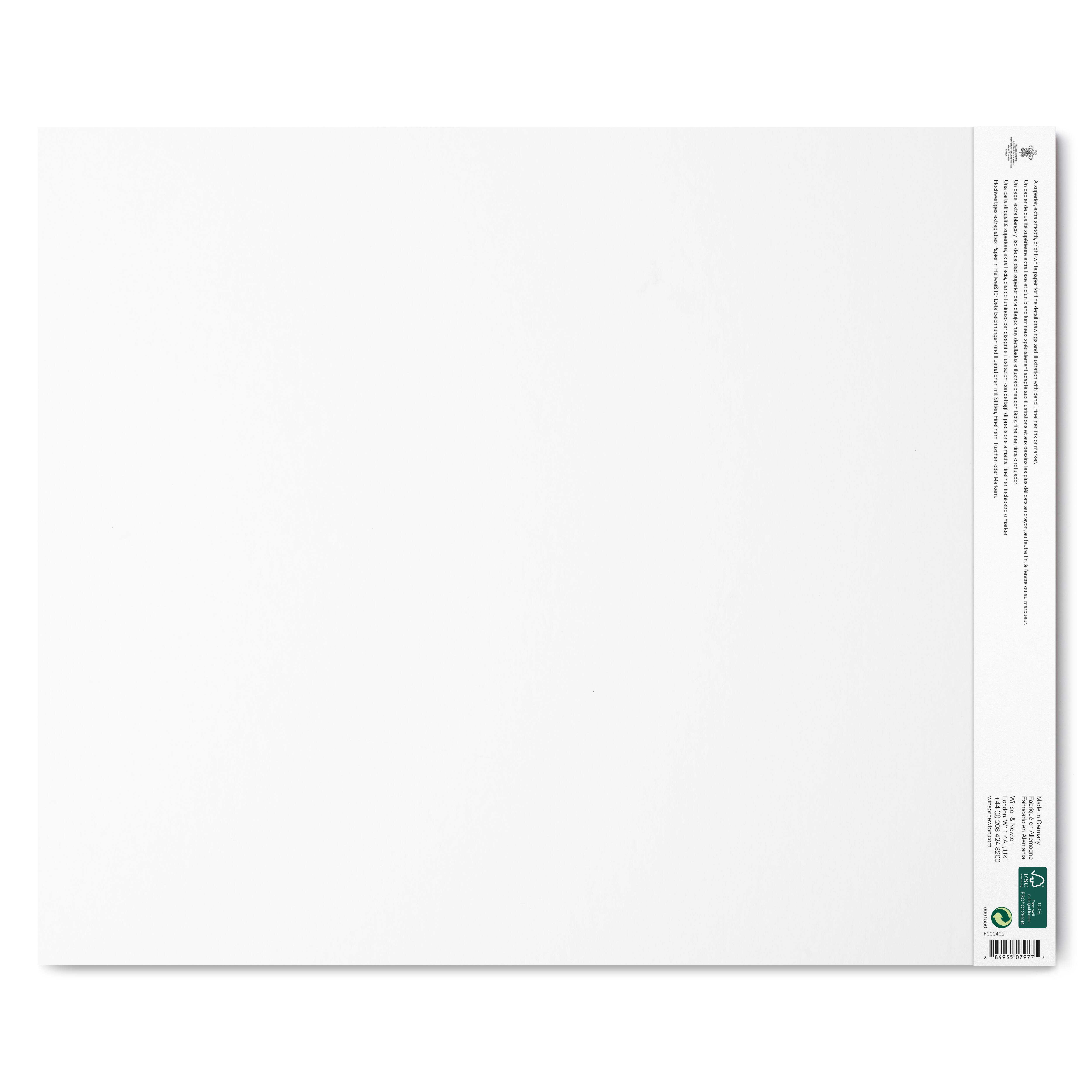Winsor &#x26; Newton&#x2122; Bristol White 114lb. Paper Pad