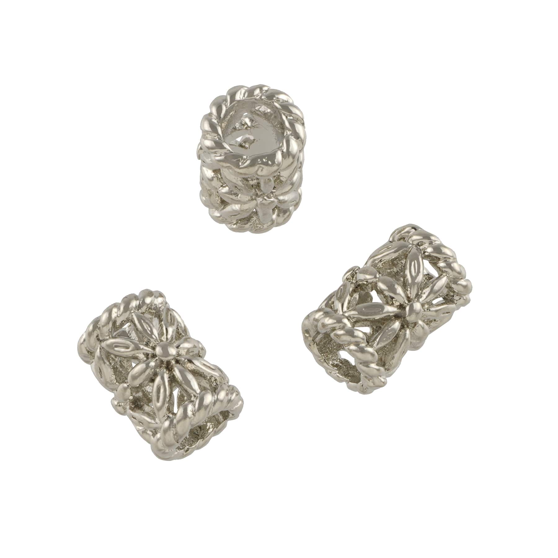 12 Packs: 20 ct. (240 total) Filigree Tube Spacer Beads by Bead Landing™