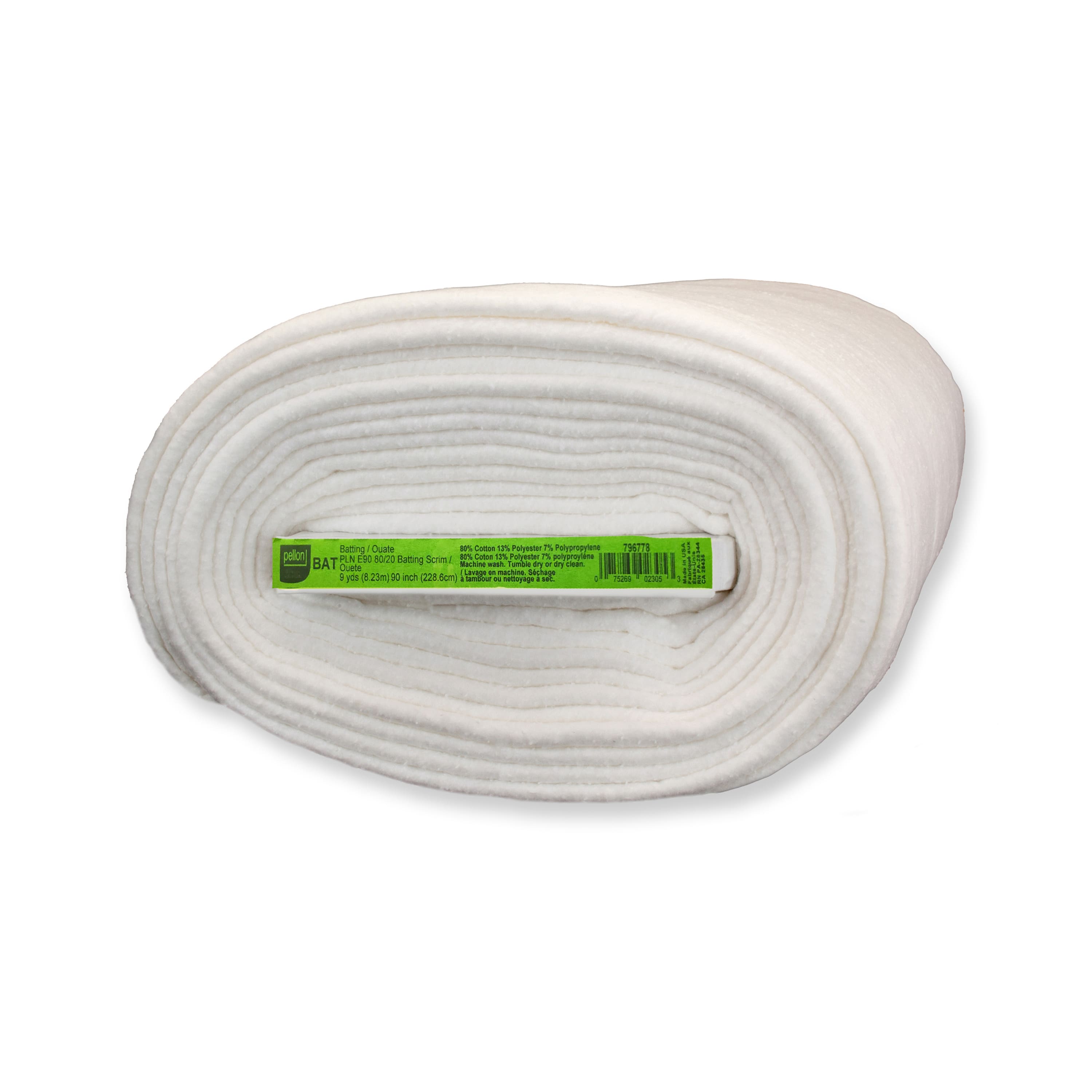 Pellon® Needle Punched 80/20 Cotton/Polyester Blend Batting with Scrim