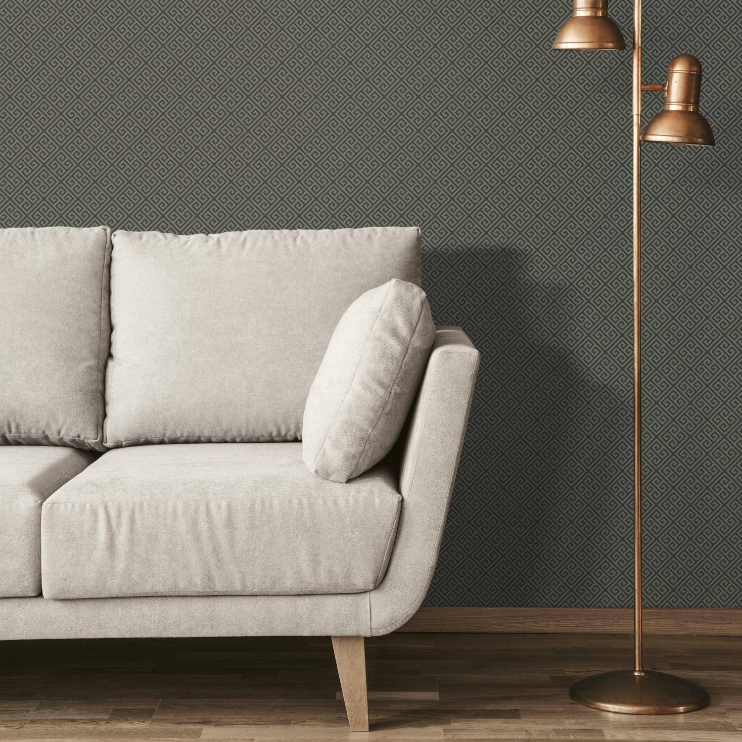 RoomMates Greek Key Peel & Stick Wallpaper