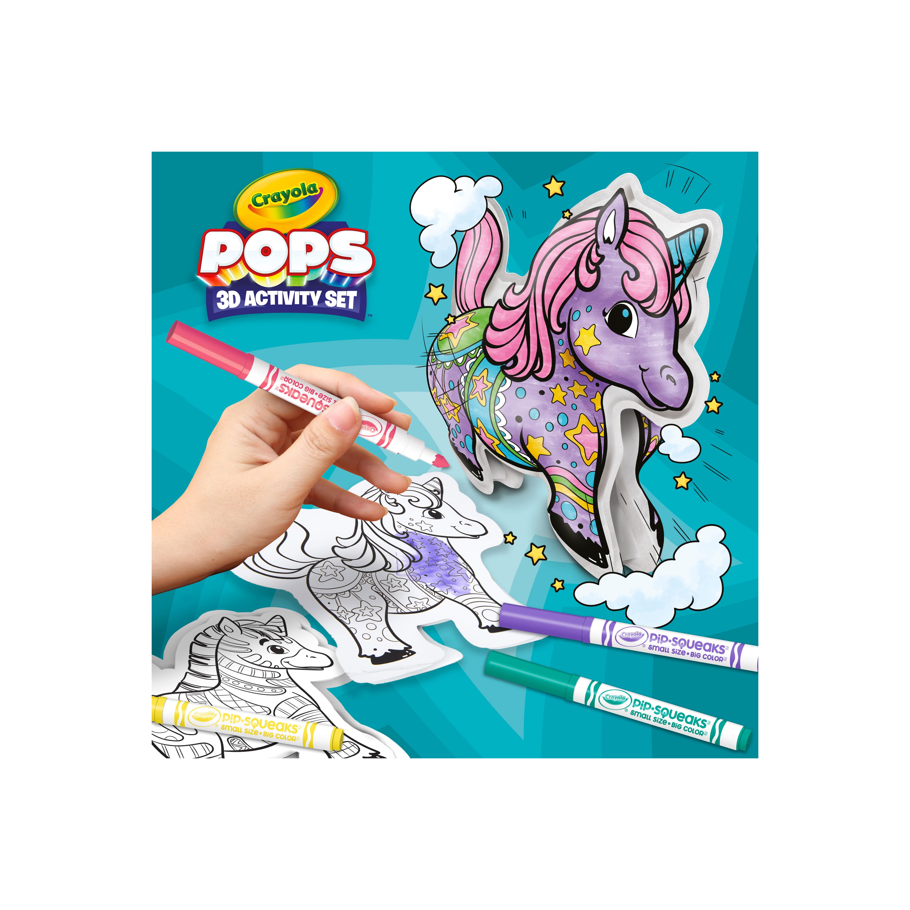 Crayola&#xAE; Pops Unicorns 3D Activity Set