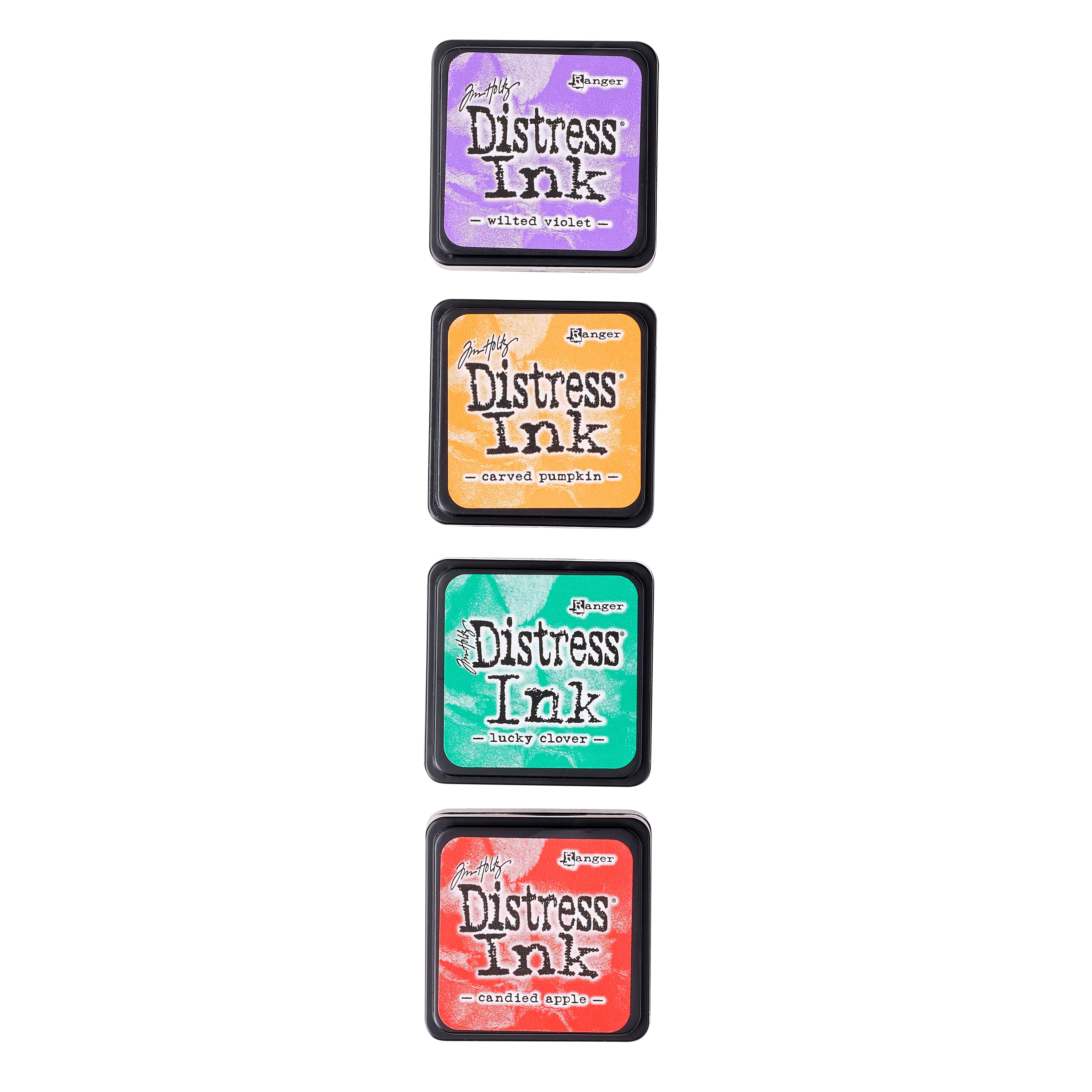6 Packs: 4 ct. (24 total) Tim Holtz&#xAE; Mini Distress&#xAE; Ink Pad, Kit 15