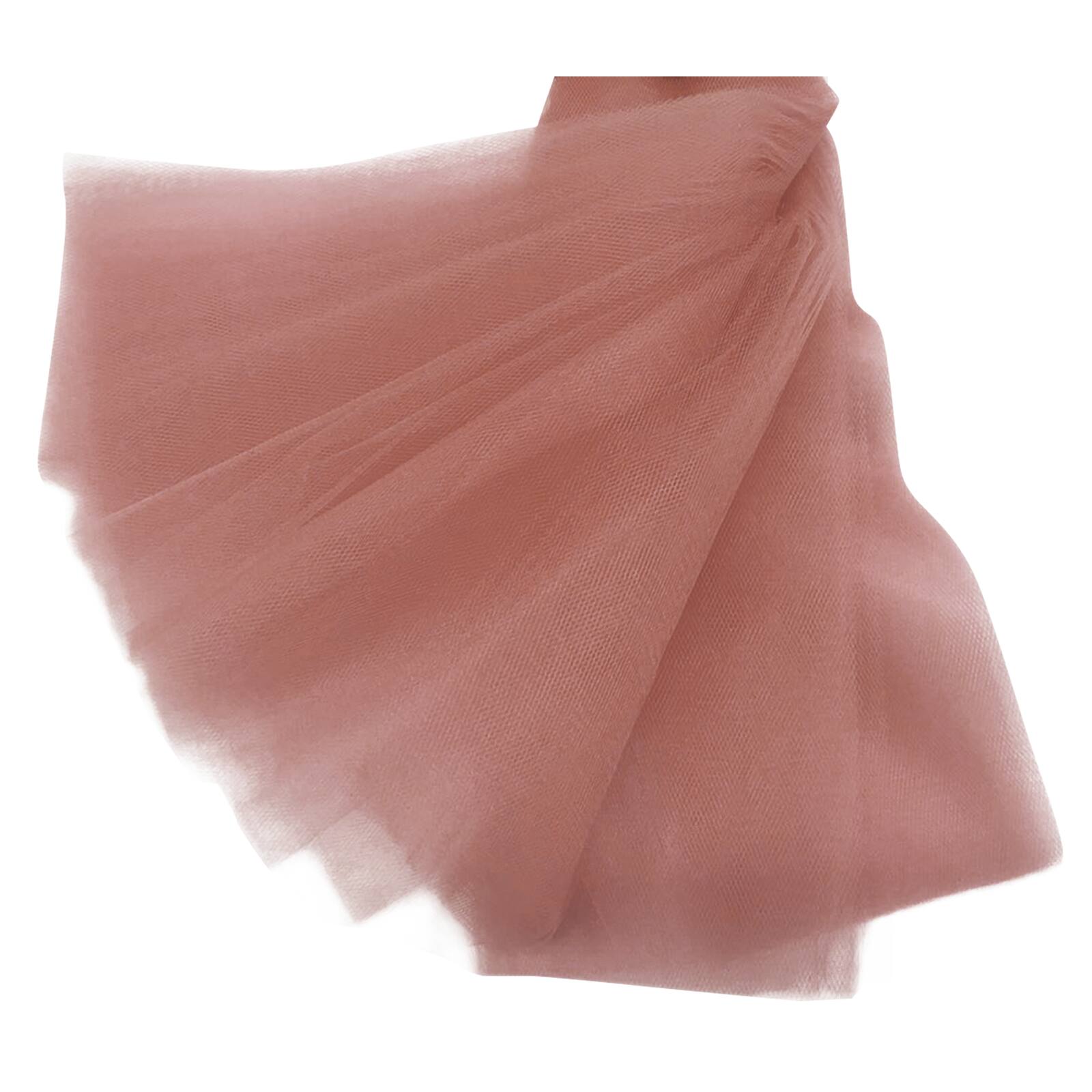 12 Packs: 50 ct. (600 total) Blush Pre-Cut Tulle Strips by Celebrate It™