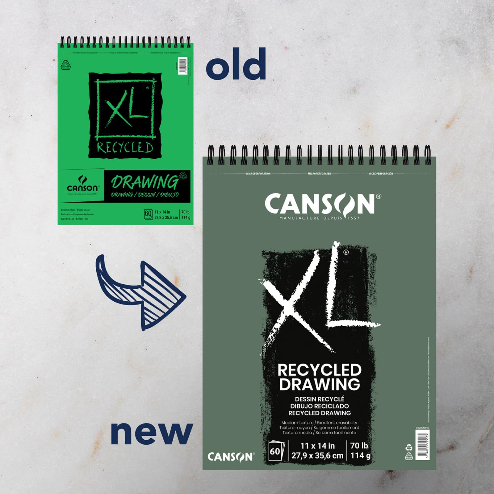 Canson® XL® Recycled Drawing Pad