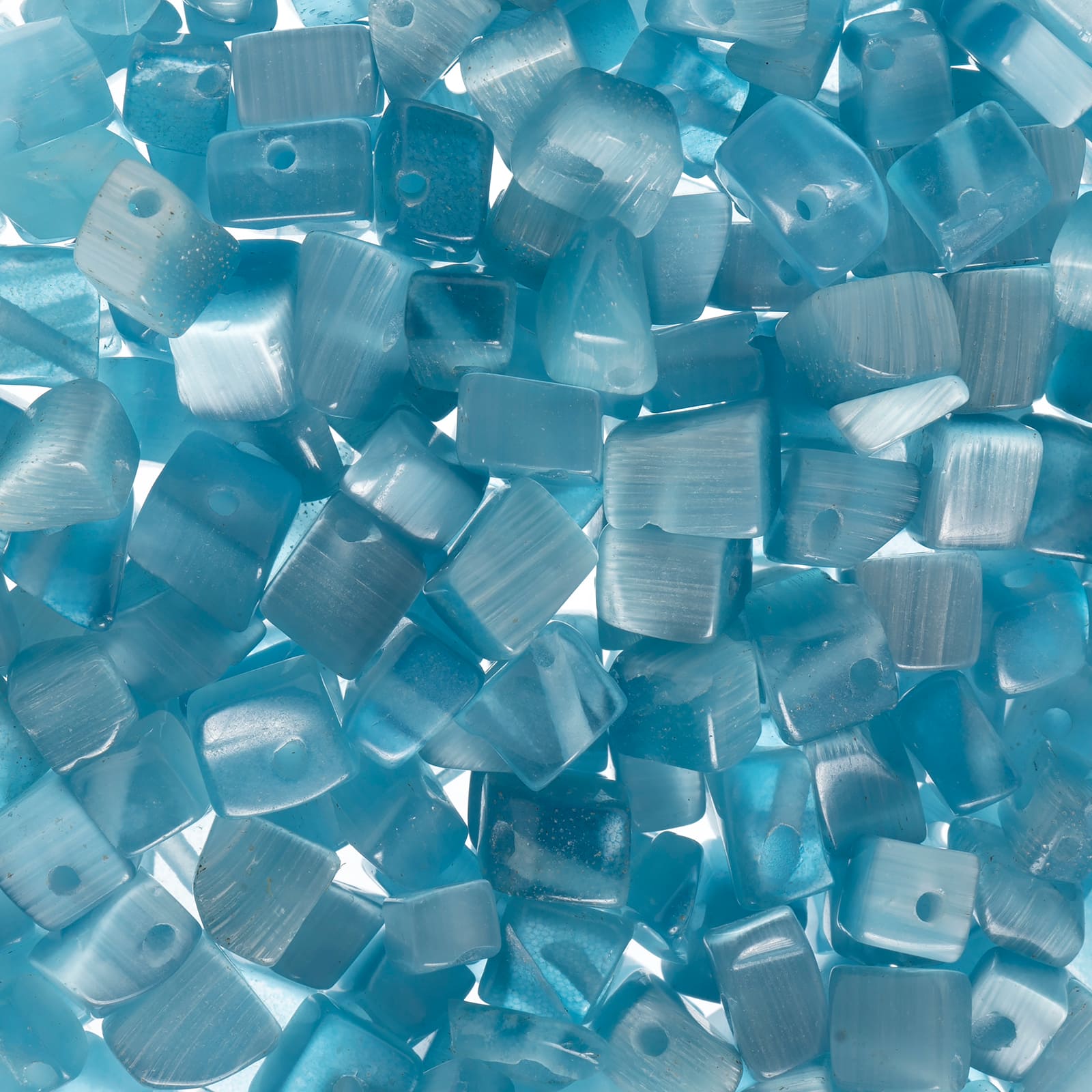 John Bead Aqua Natural Stone Chip Beads, 23g