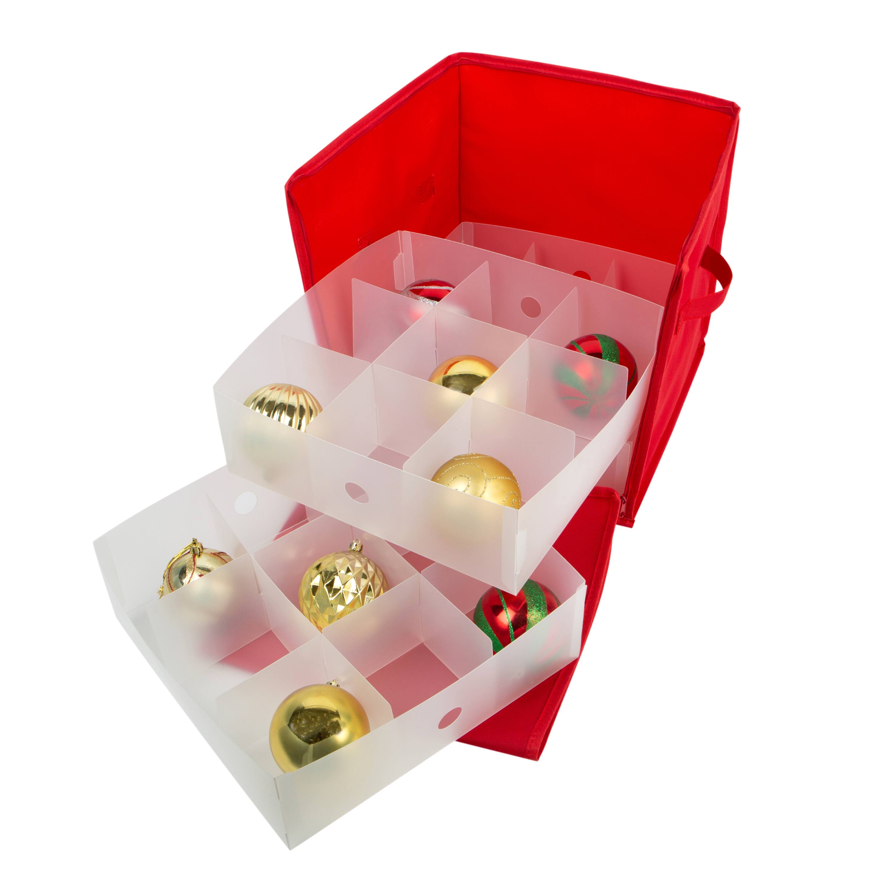 Simplify Stackable Christmas Ornament Storage Box