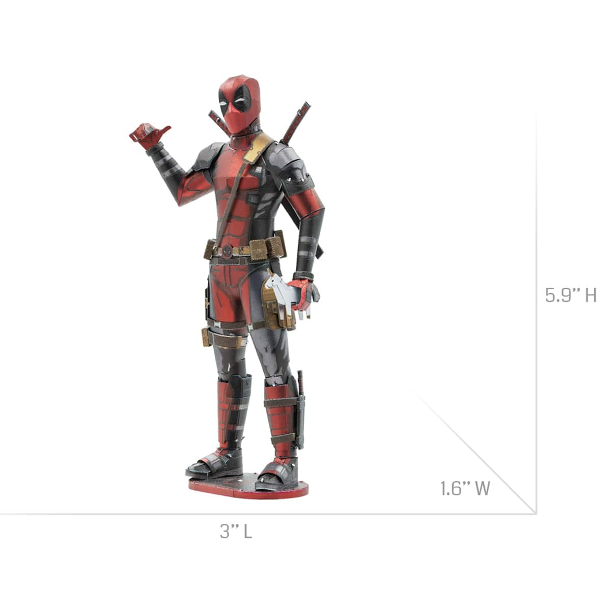 Metal Earth&#xAE; Deadpool Steel Model Kit