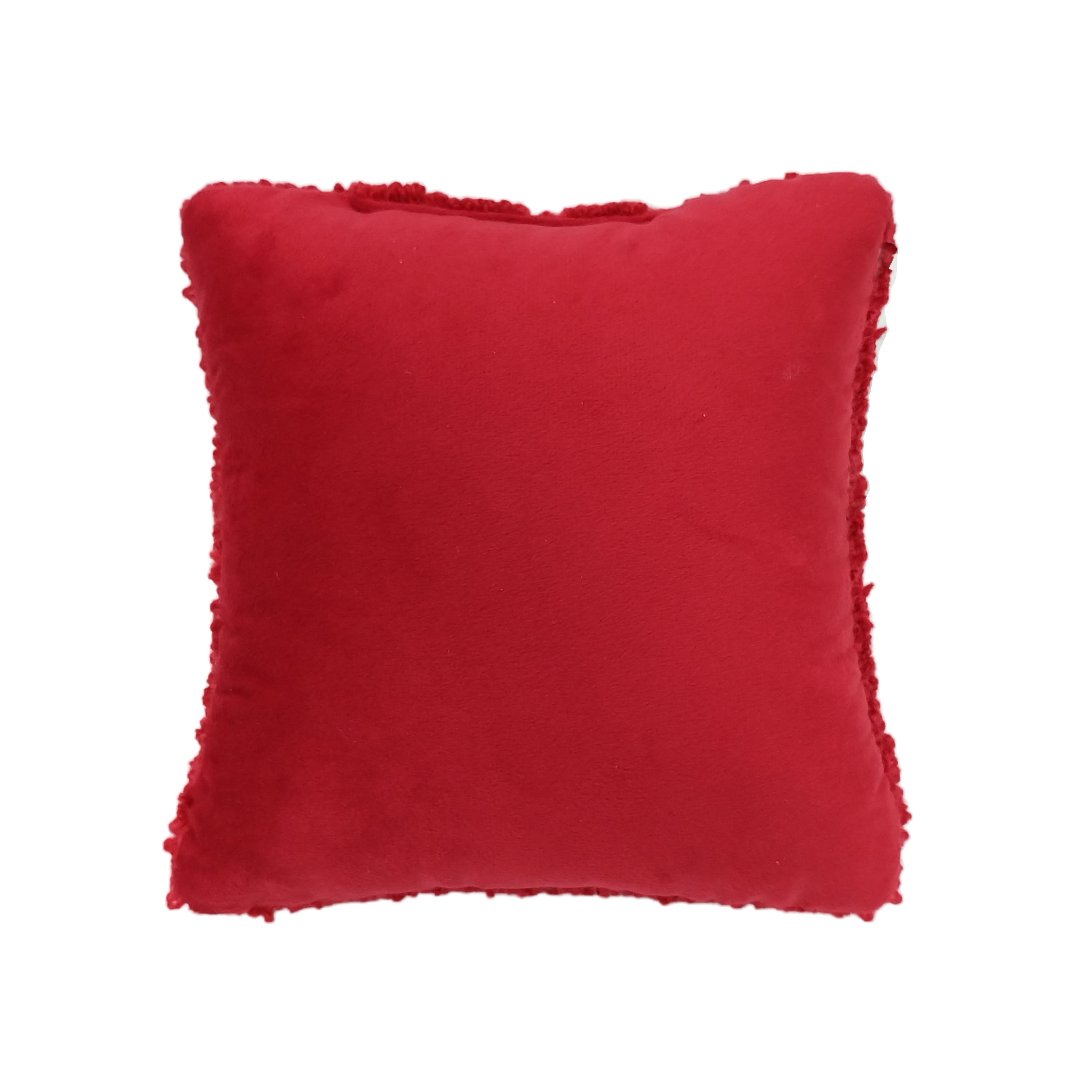 7.5&#x22; x 7.5&#x22; Reindeer with Pom Pom Nose Pillow by Ashland&#xAE;