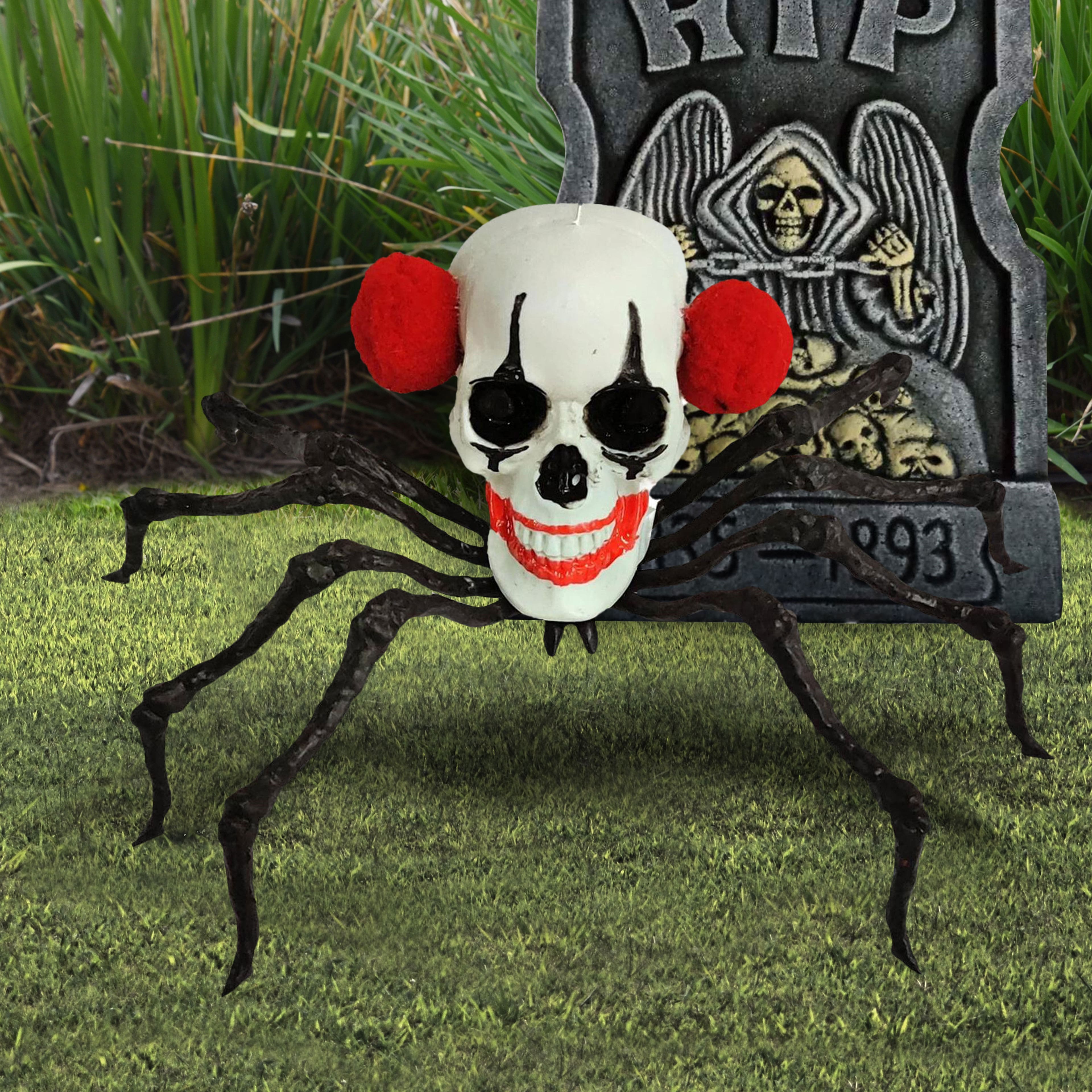 7.75&#x22; Mini Clown Head Spider D&#xE9;cor by Ashland&#xAE;