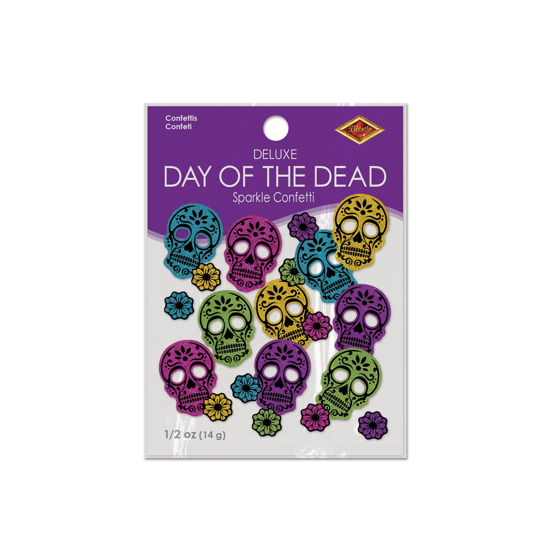 Beistle 1oz. Day of the Dead Deluxe Sparkle Confetti