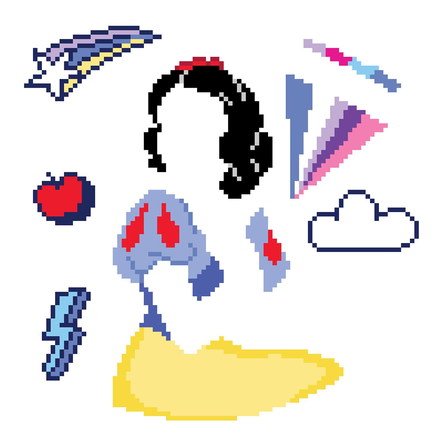 Camelot® Dots Intermediate Snow White Caring POW-ER Dotz Box Diamond Painting Kit