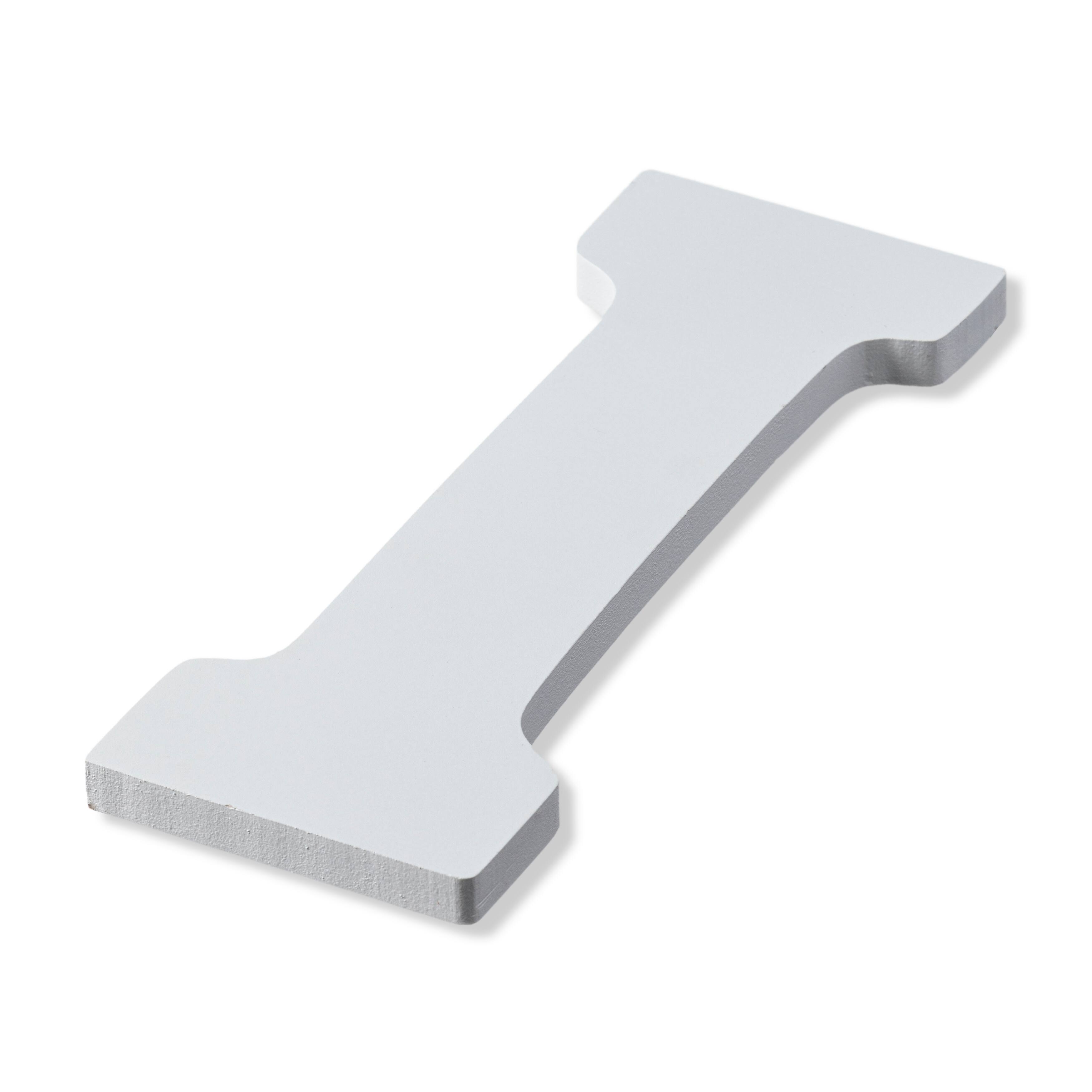 6 Pack: 9" White MDF Whimsy Letter by Make Market®