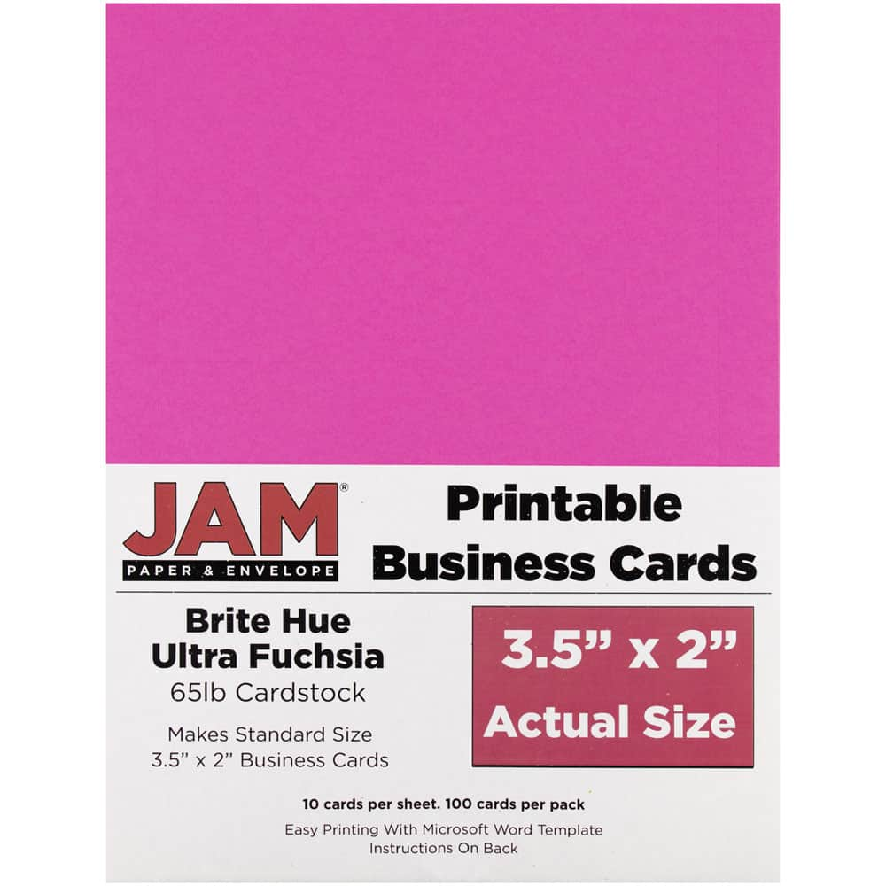 Avery Printable Business Cards With Sure Feed Technology For Inkjet  Printers 2 x 3.5 Ivory 250 Blank Cards - Office Depot