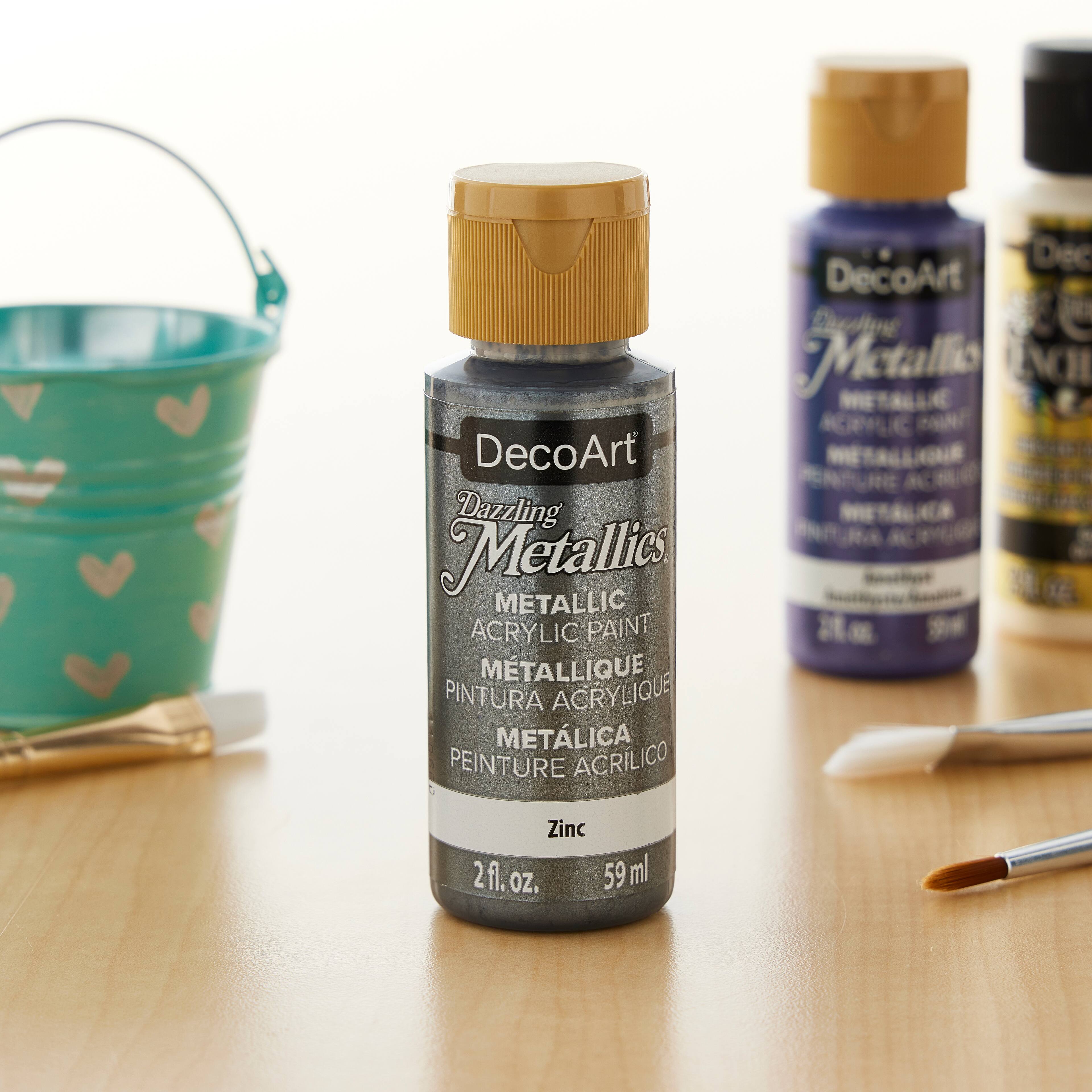 12 Pack: DecoArt® Dazzling Metallics® Paint, 2oz.