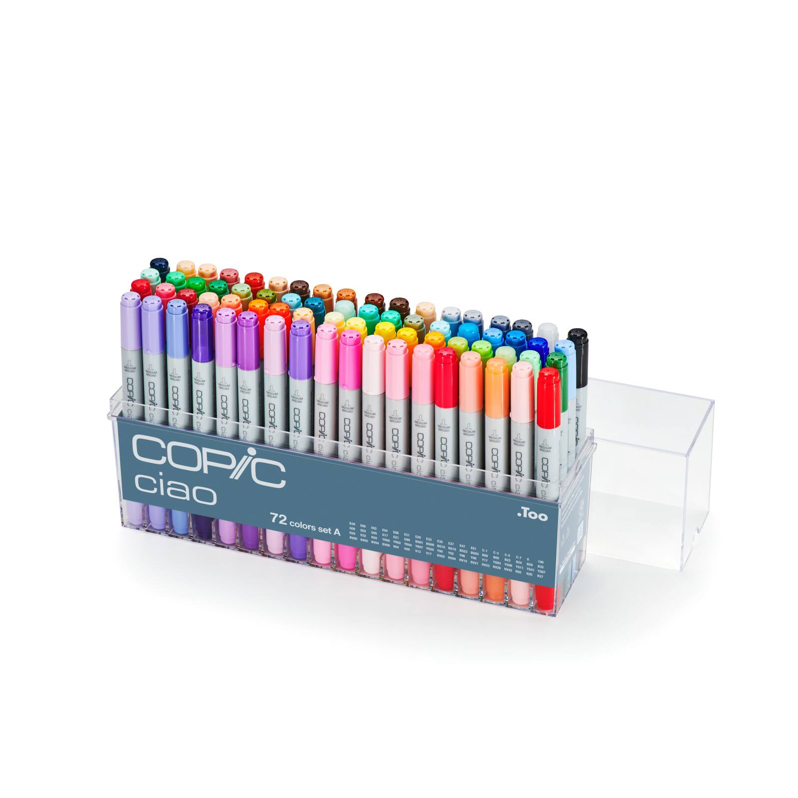 Copic&#xAE; Ciao 72 Color Marker Set A