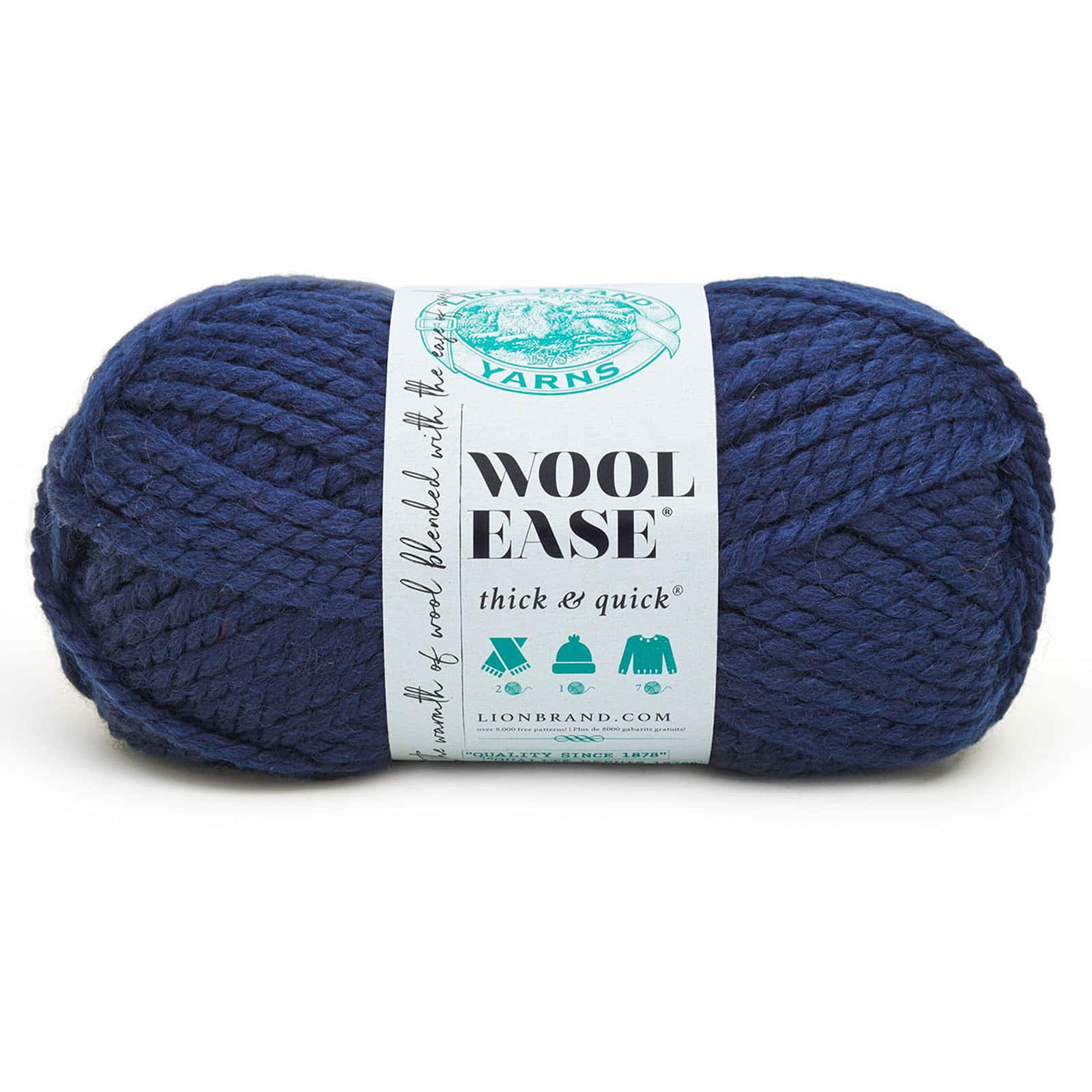 15 Pack: Lion Brand® Wool-Ease® Thick & Quick® Yarn, Solids