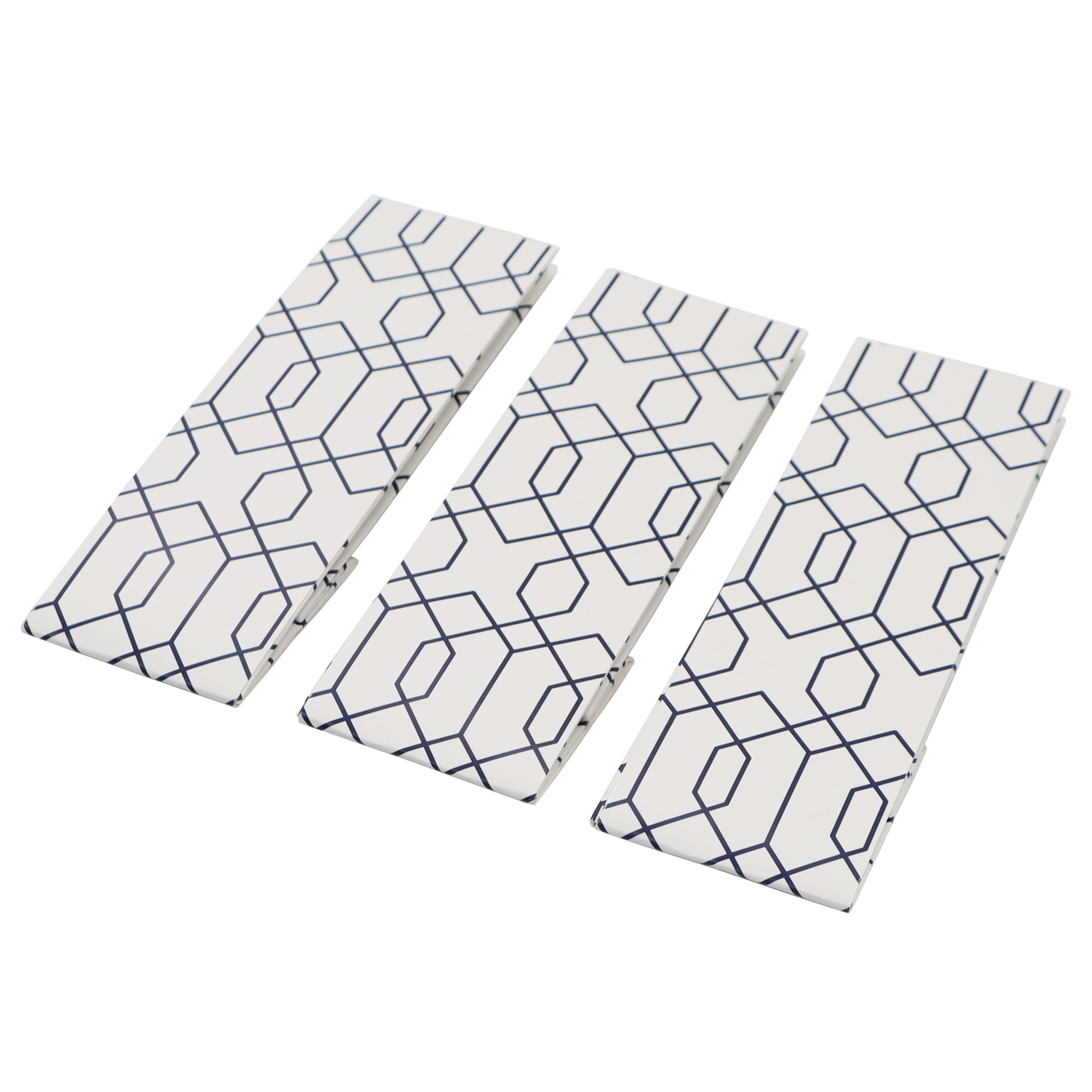 6&#x22; Black &#x26; White Disposable Dipping Containers, 3ct. by Makery&#x2122;