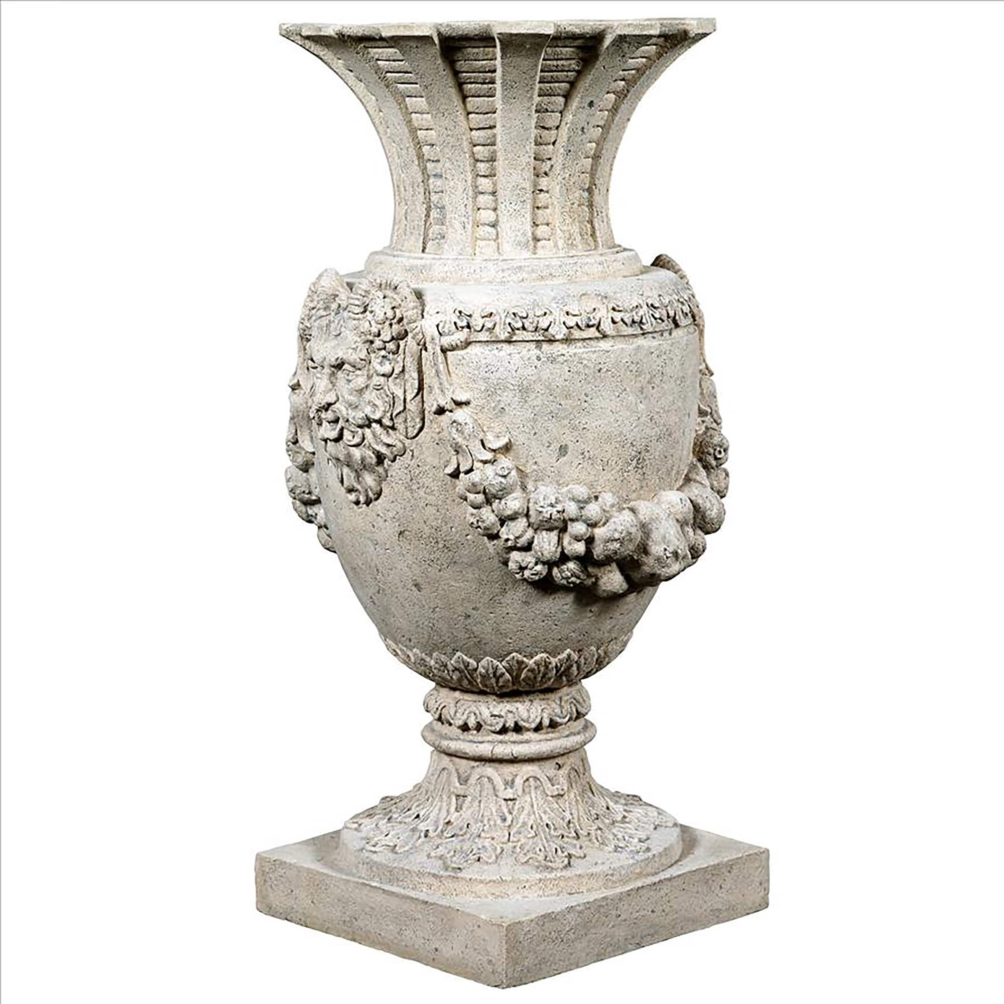Design Toscano 34.5&#x22; The Greek Pan of Olympus Architectural Garden Urn